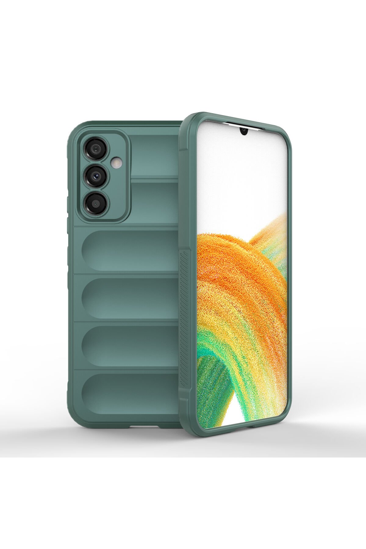 Newface Samsung Galaxy A34 5G Kılıf Razer Lensli Silikon - Mor