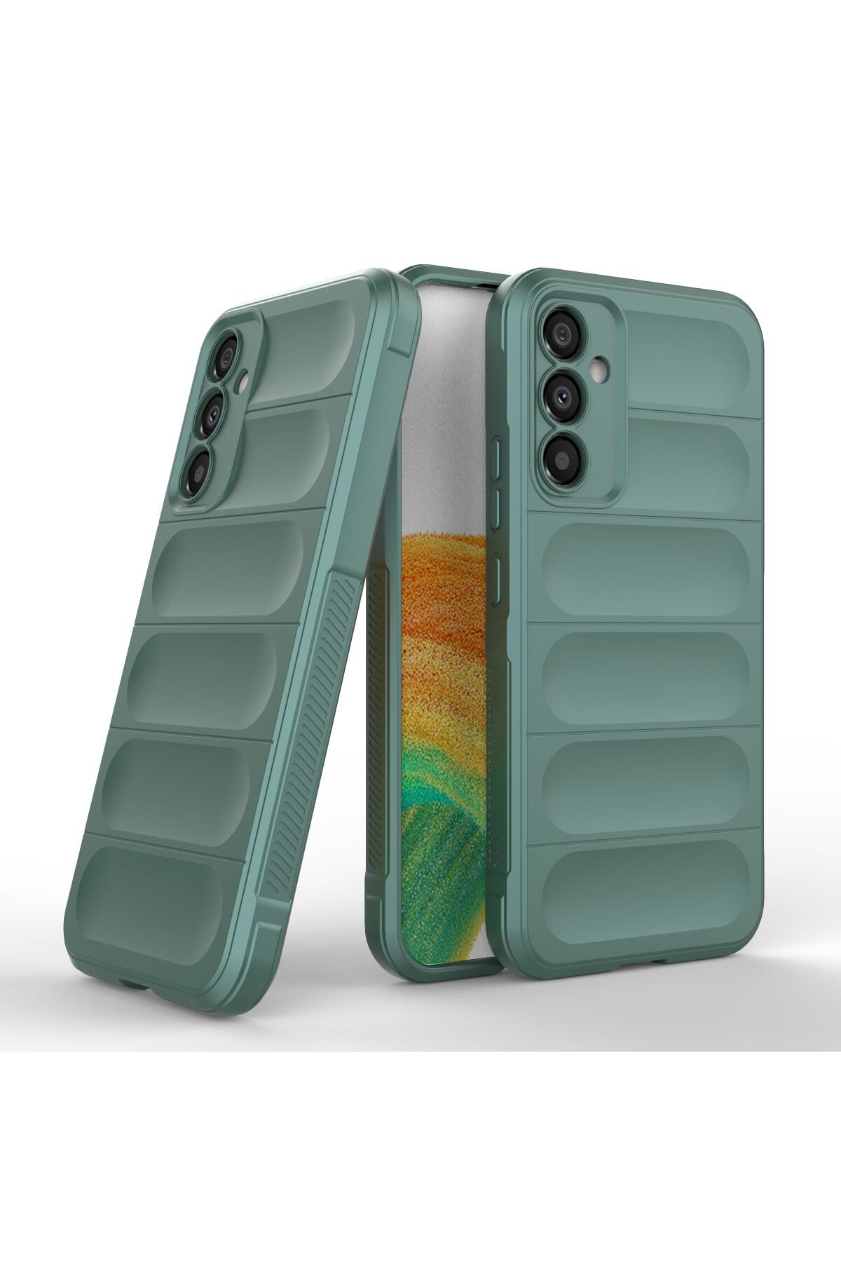 Newface Samsung Galaxy A34 5G Kılıf Razer Lensli Silikon - Mor