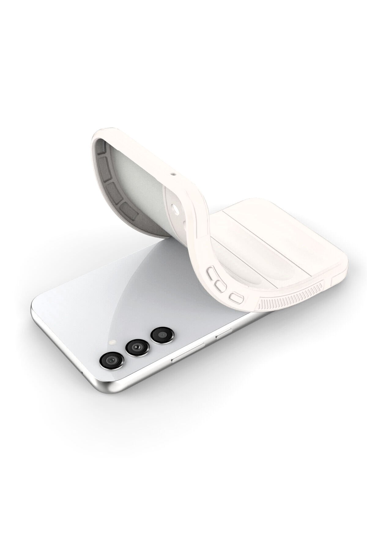 Newface Samsung Galaxy A34 5G Kılıf Glow Kapak - Turuncu