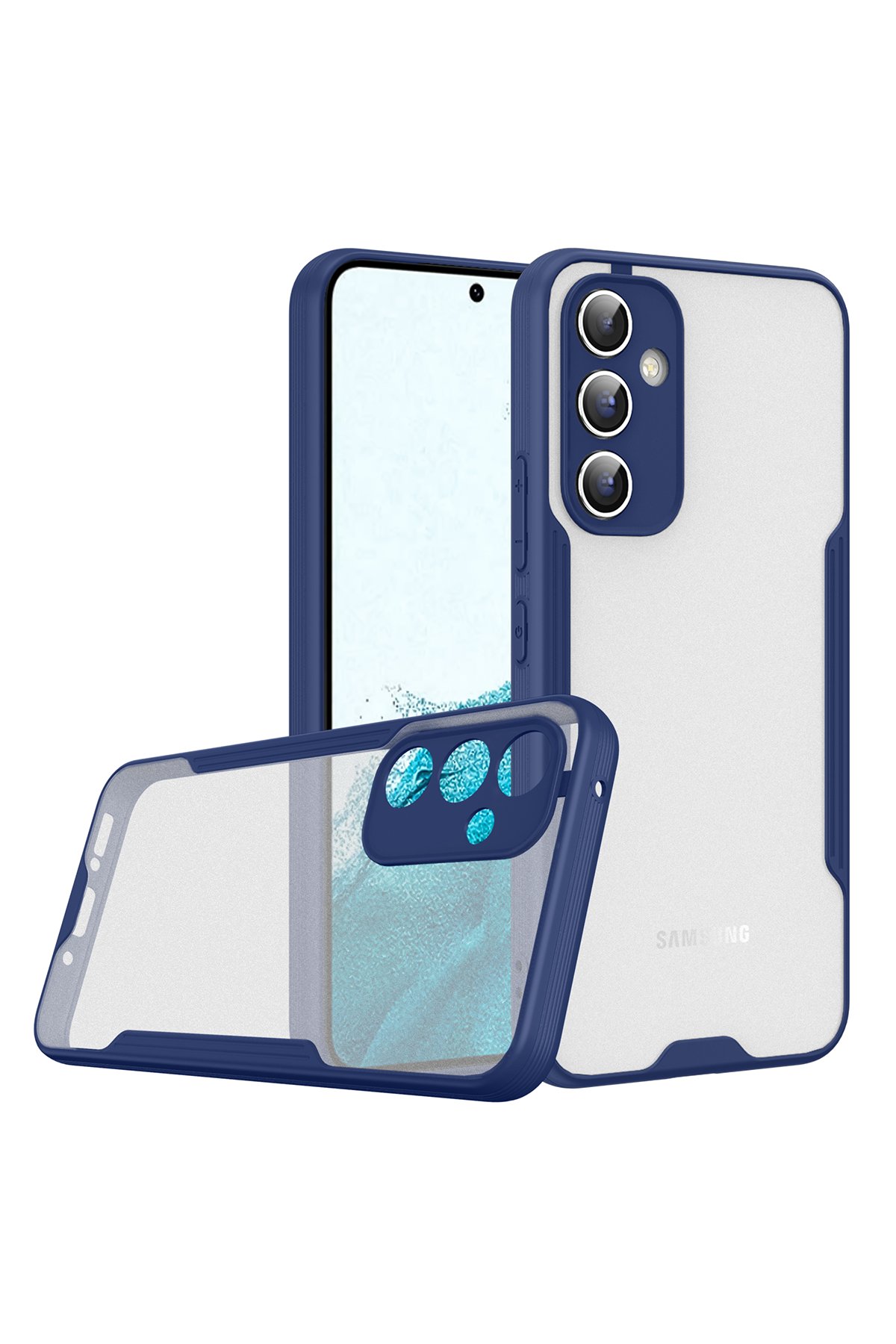Newface Samsung Galaxy A34 5G Kılıf First Silikon - Lila