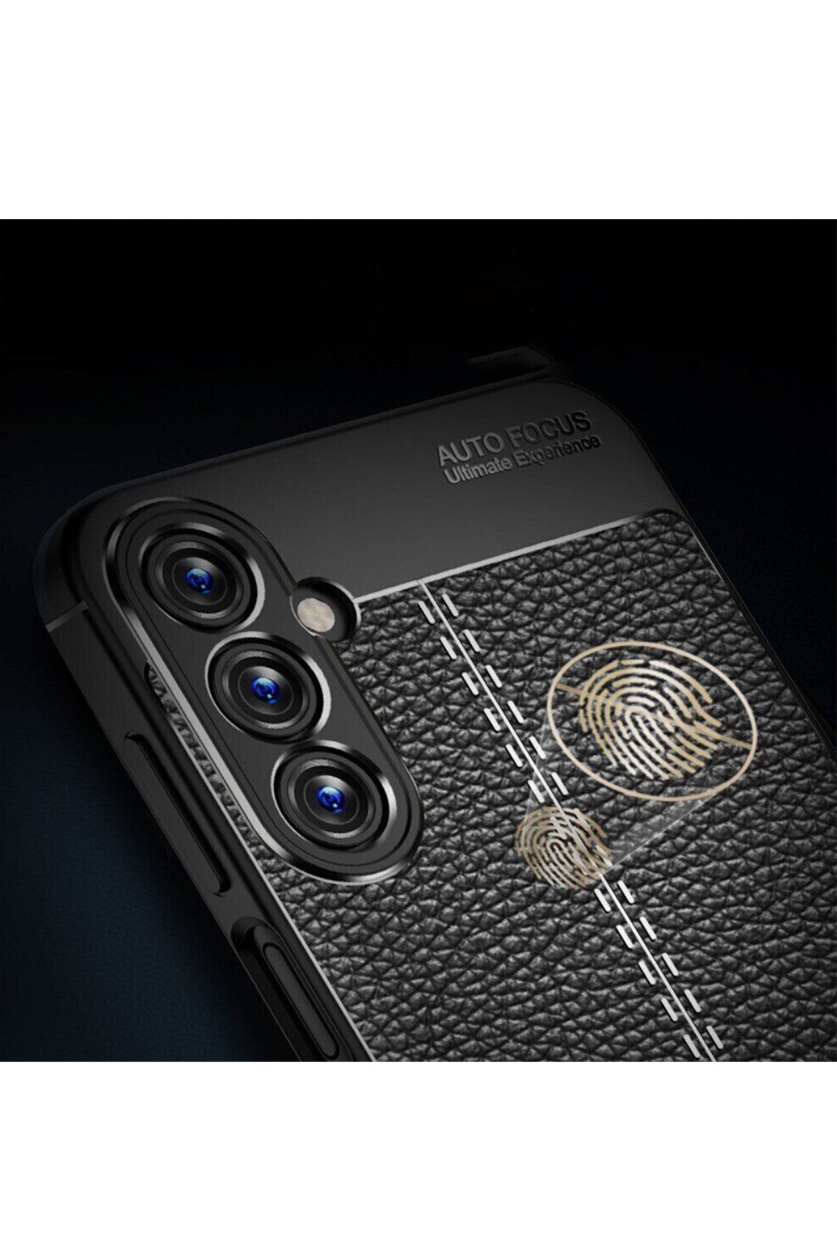 Newface Samsung Galaxy A35 5G Kılıf Montreal Yüzüklü Silikon Kapak - Sarı
