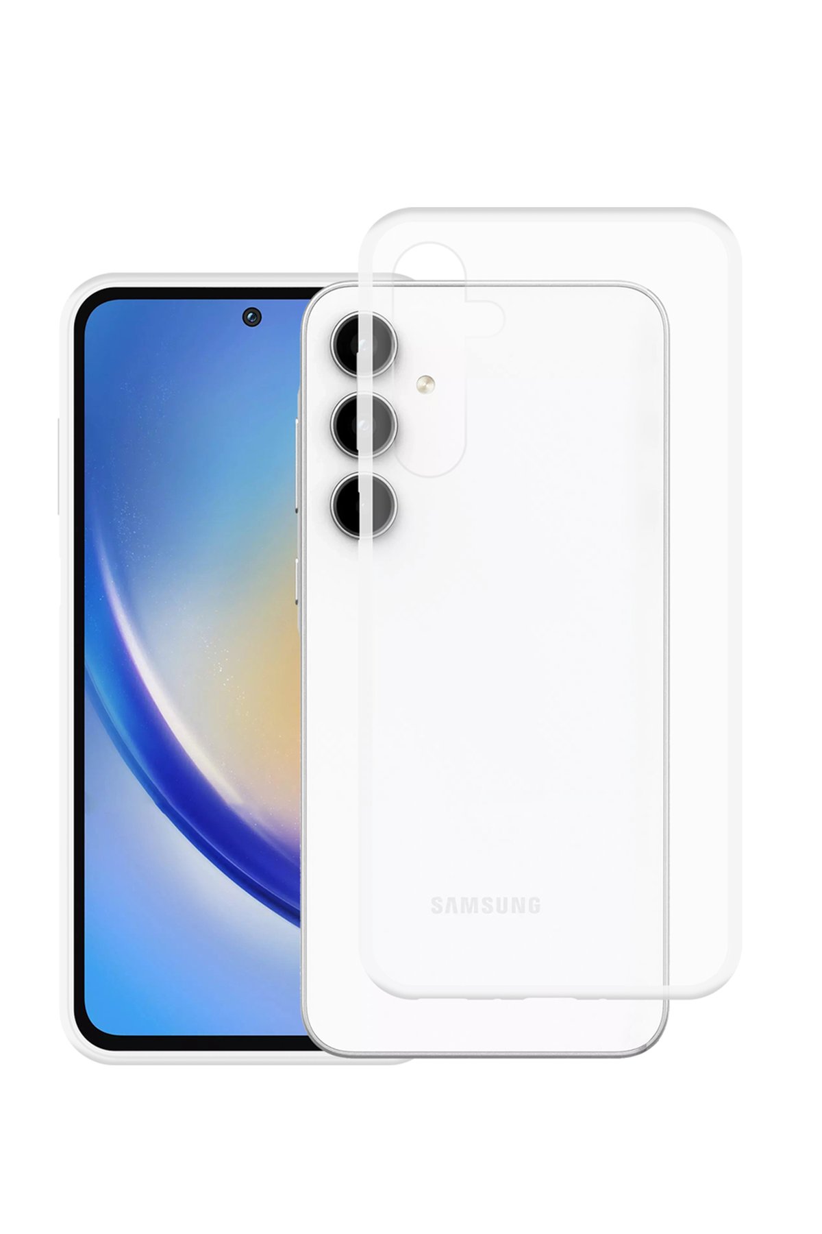 Newface Samsung Galaxy A35 5G Kılıf Petro Silikon - Koyu Yeşil
