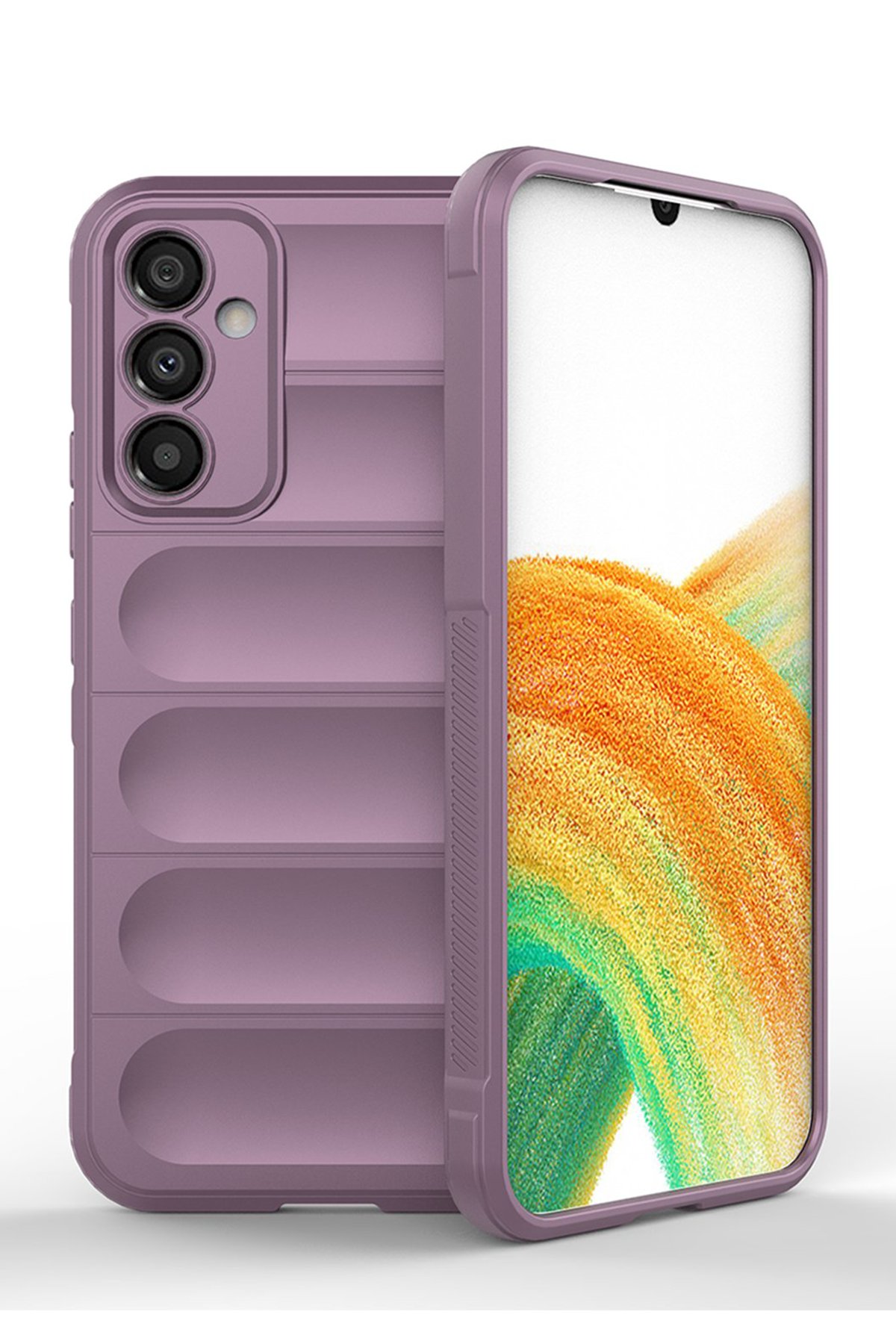 Newface Samsung Galaxy A35 5G Kılıf Kart Şeffaf Silikon - Şeffaf