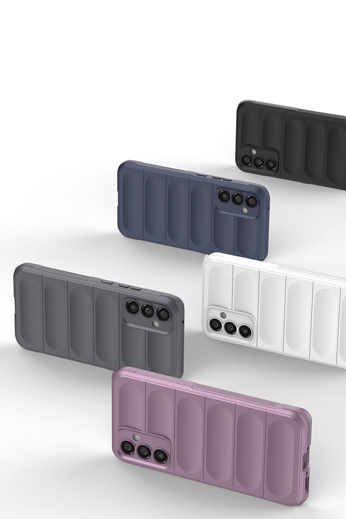 Newface Samsung Galaxy A35 5G Kılıf Kart Şeffaf Silikon - Şeffaf