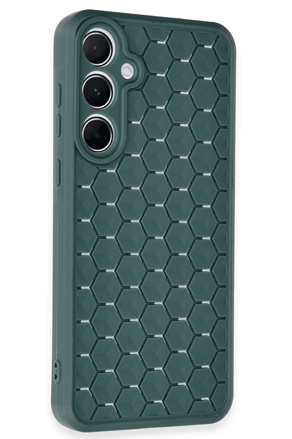 Newface Samsung Galaxy A35 5G Kılıf Loop Deri Silikon - Kırmızı