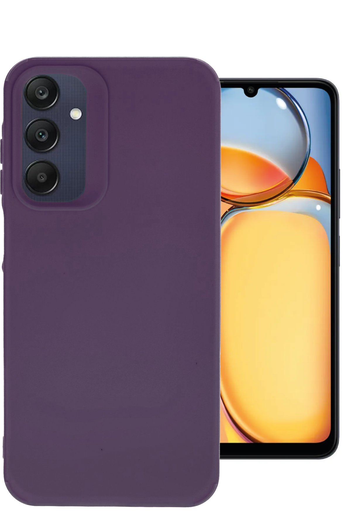 Newface Samsung Galaxy A35 5G Kılıf Volet Silikon - Siyah