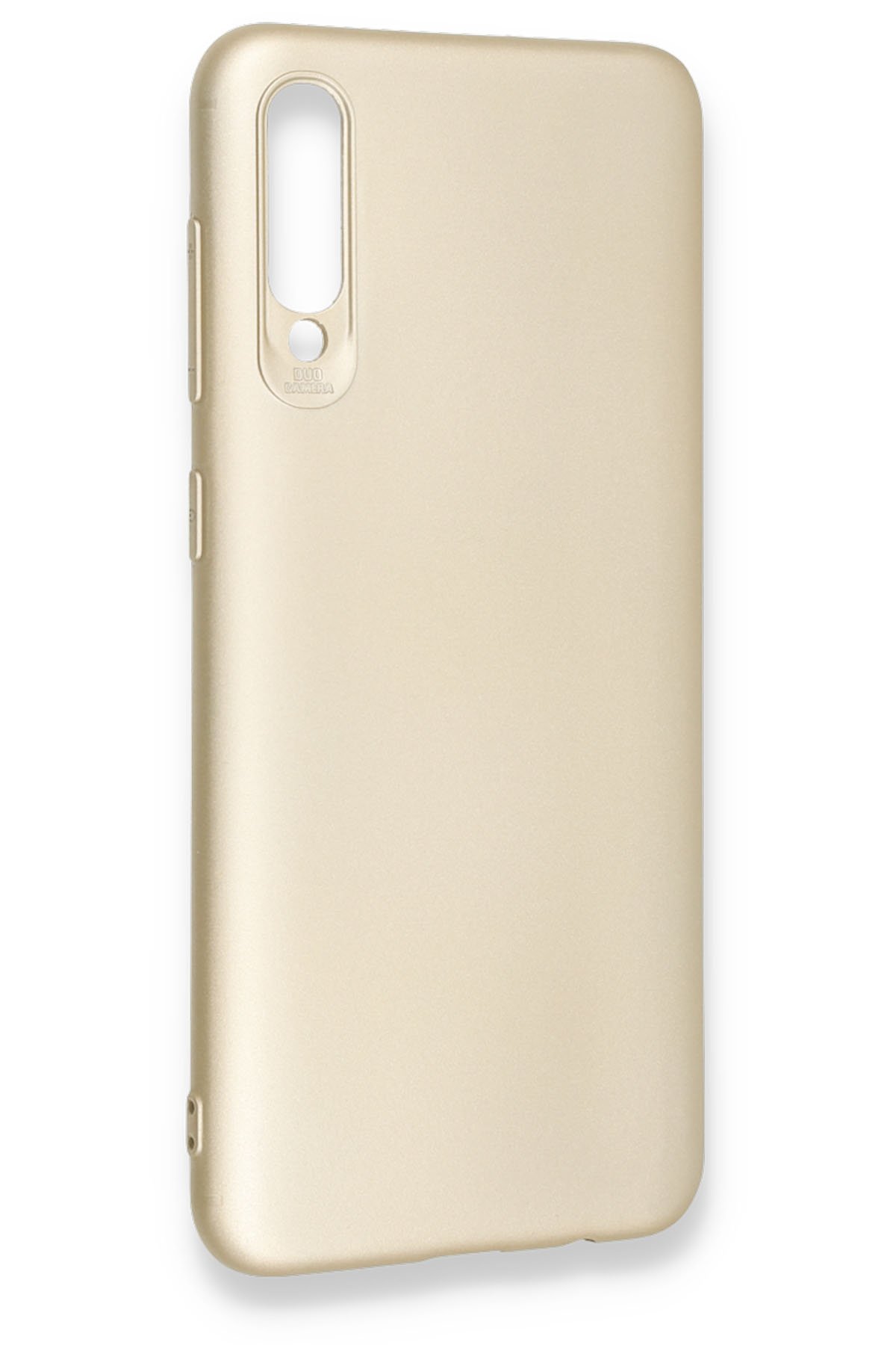 Newface Samsung Galaxy A50 Kılıf Lüx Çift Renkli Silikon - Sarı