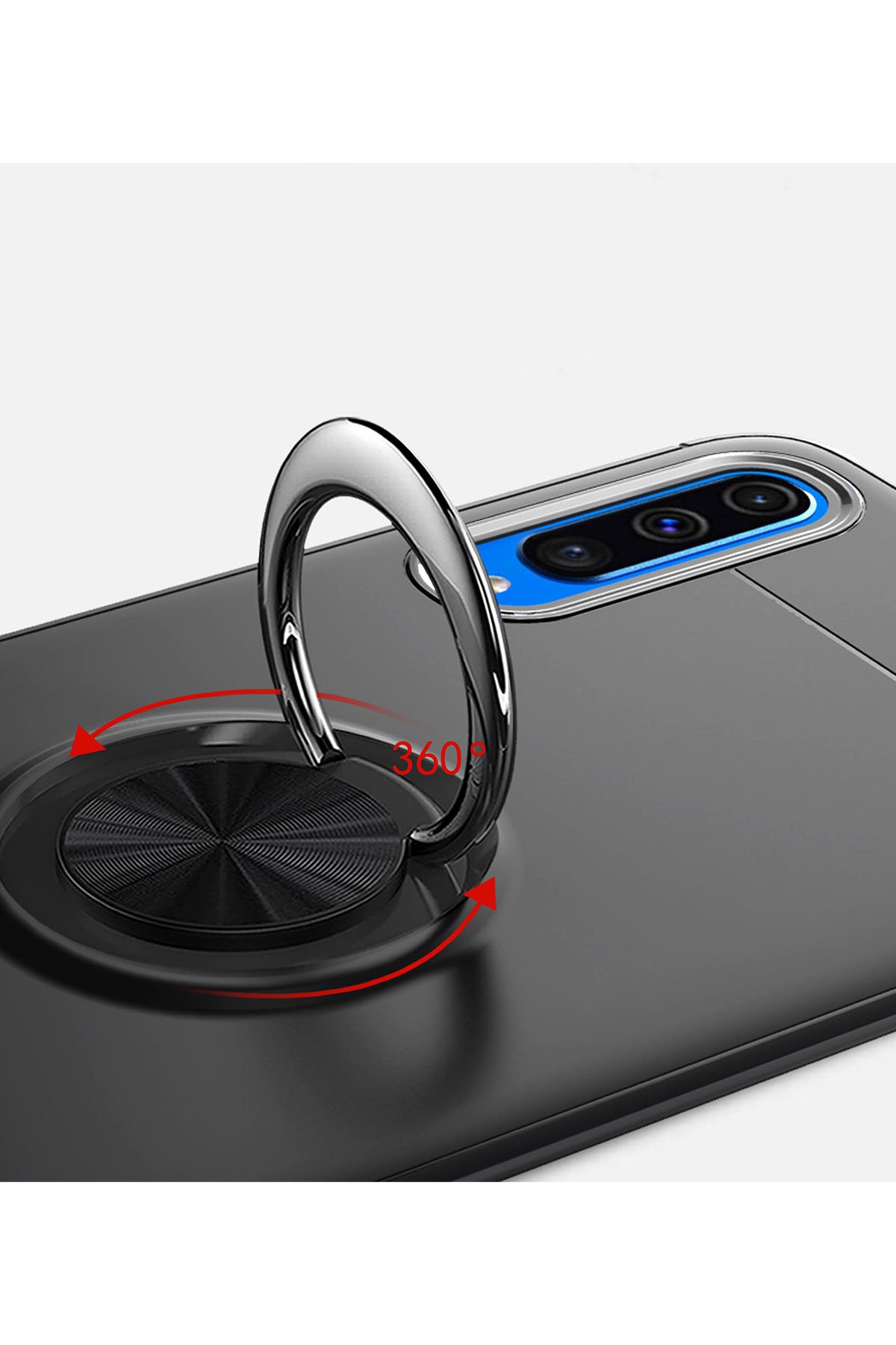 Newface Samsung Galaxy A50 Kılıf Nano içi Kadife Silikon - Pudra