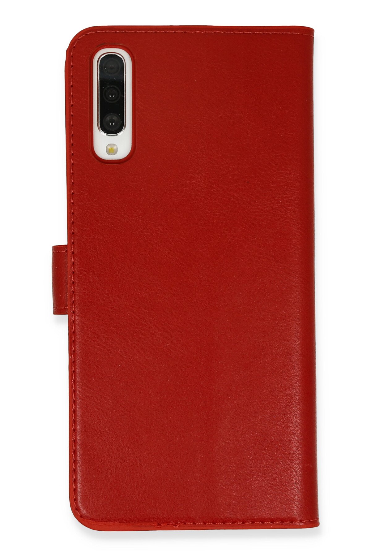 Newface Samsung Galaxy A50 Kılıf Nano içi Kadife Silikon - Turuncu