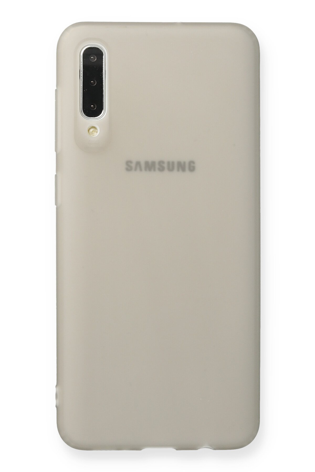 Newface Samsung Galaxy A50S Kılıf Lüx Çift Renkli Silikon - Mor