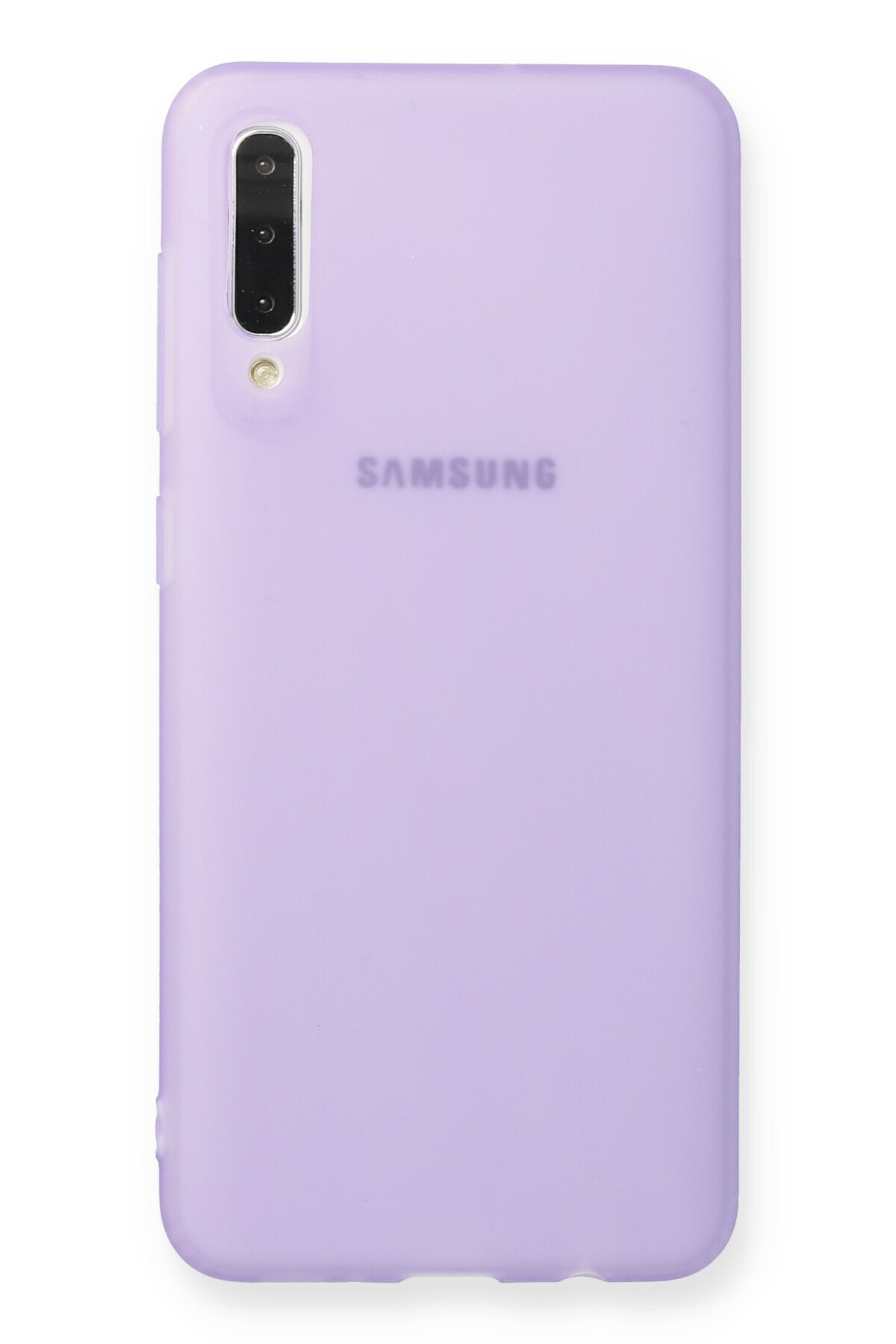 Newface Samsung Galaxy A50 Kılıf Nano içi Kadife  Silikon - Pudra
