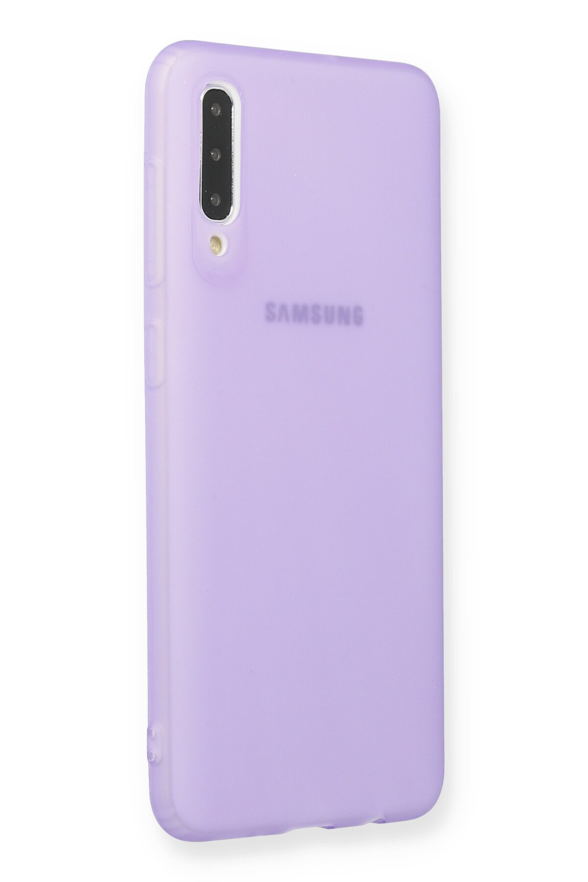 Newface Samsung Galaxy A50 Kılıf Nano içi Kadife  Silikon - Pudra