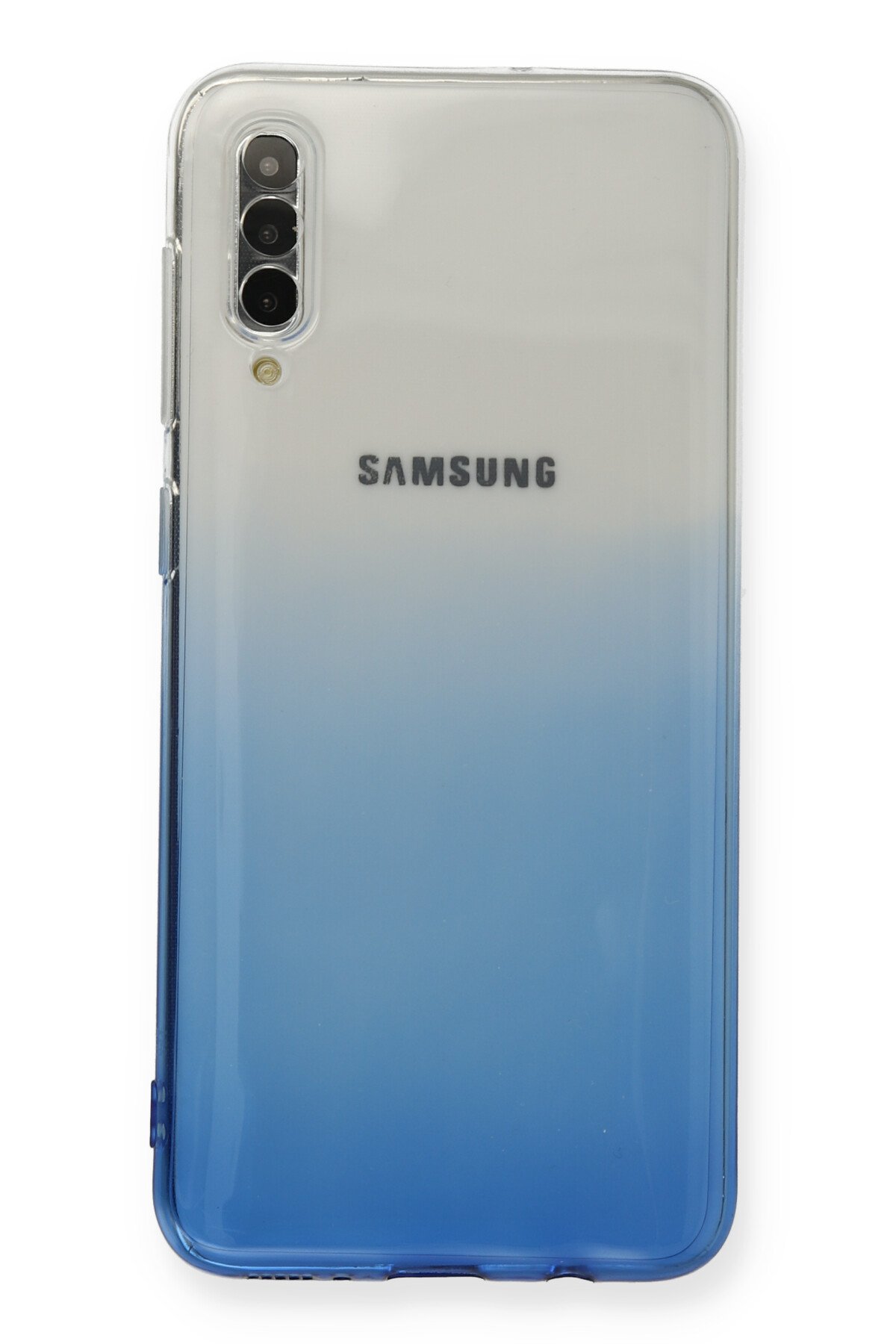 Newface Samsung Galaxy A30S Kılıf Volet Silikon - Siyah