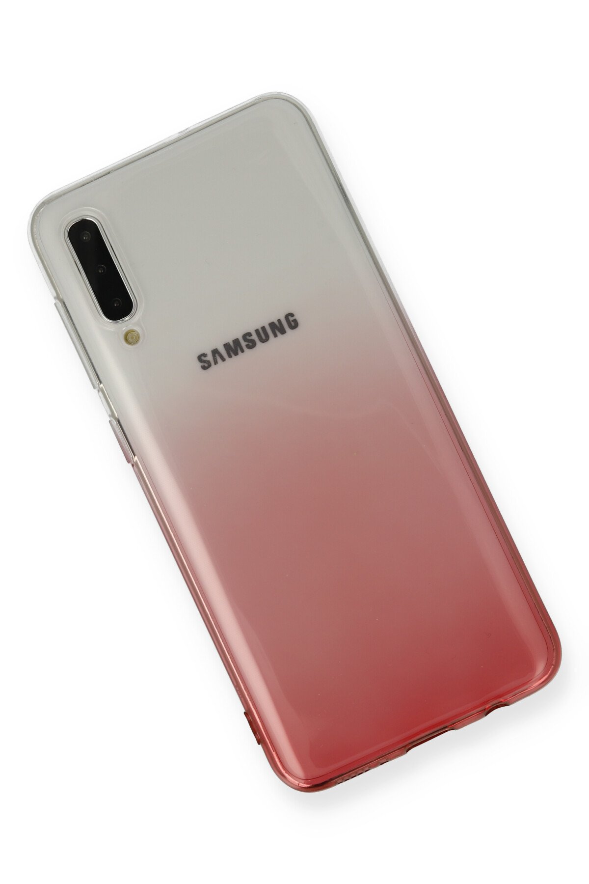Newface Samsung Galaxy A30S Kılıf Nano içi Kadife  Silikon - Gri