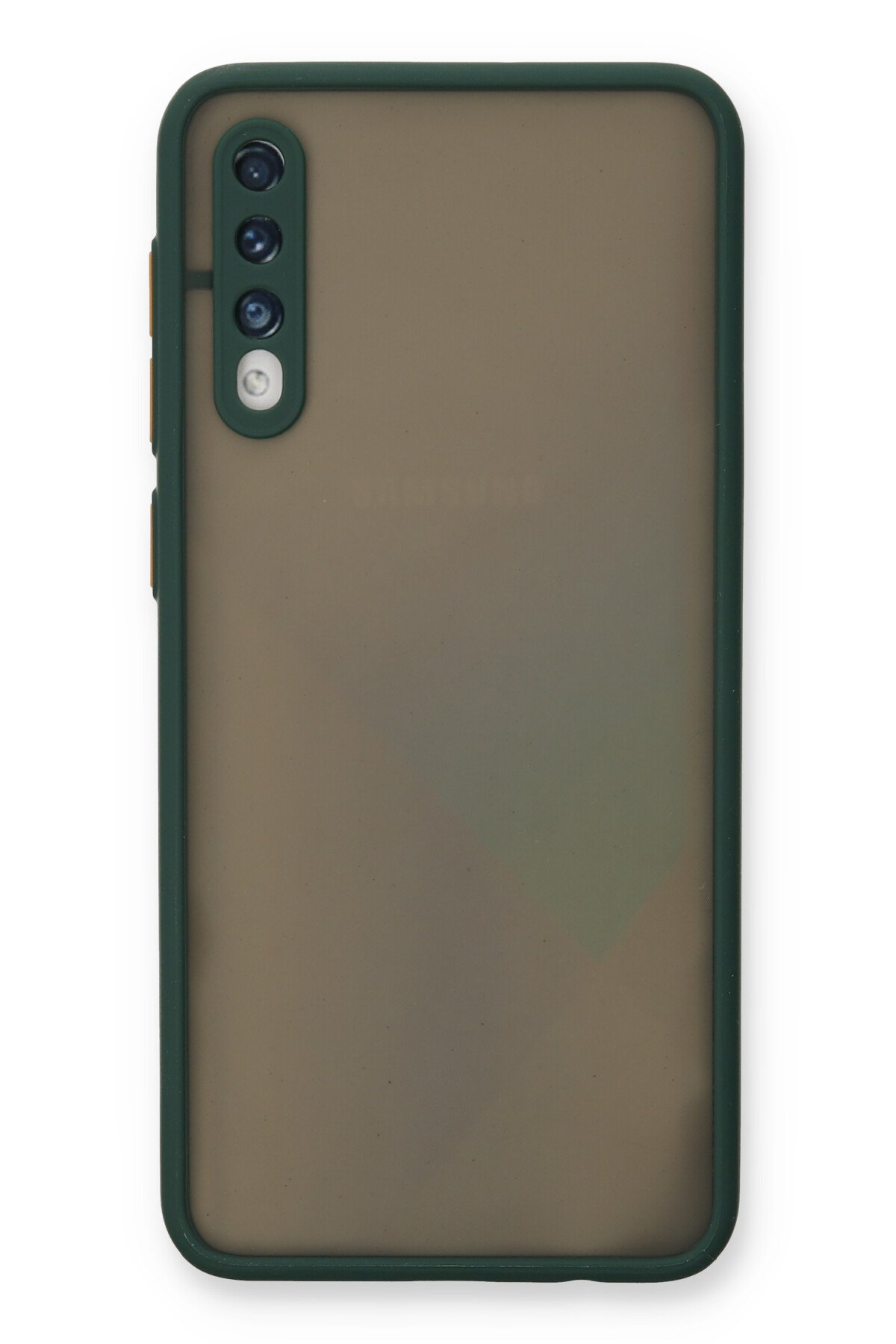 Newface Samsung Galaxy A50S Kılıf Nano içi Kadife Silikon - Pudra