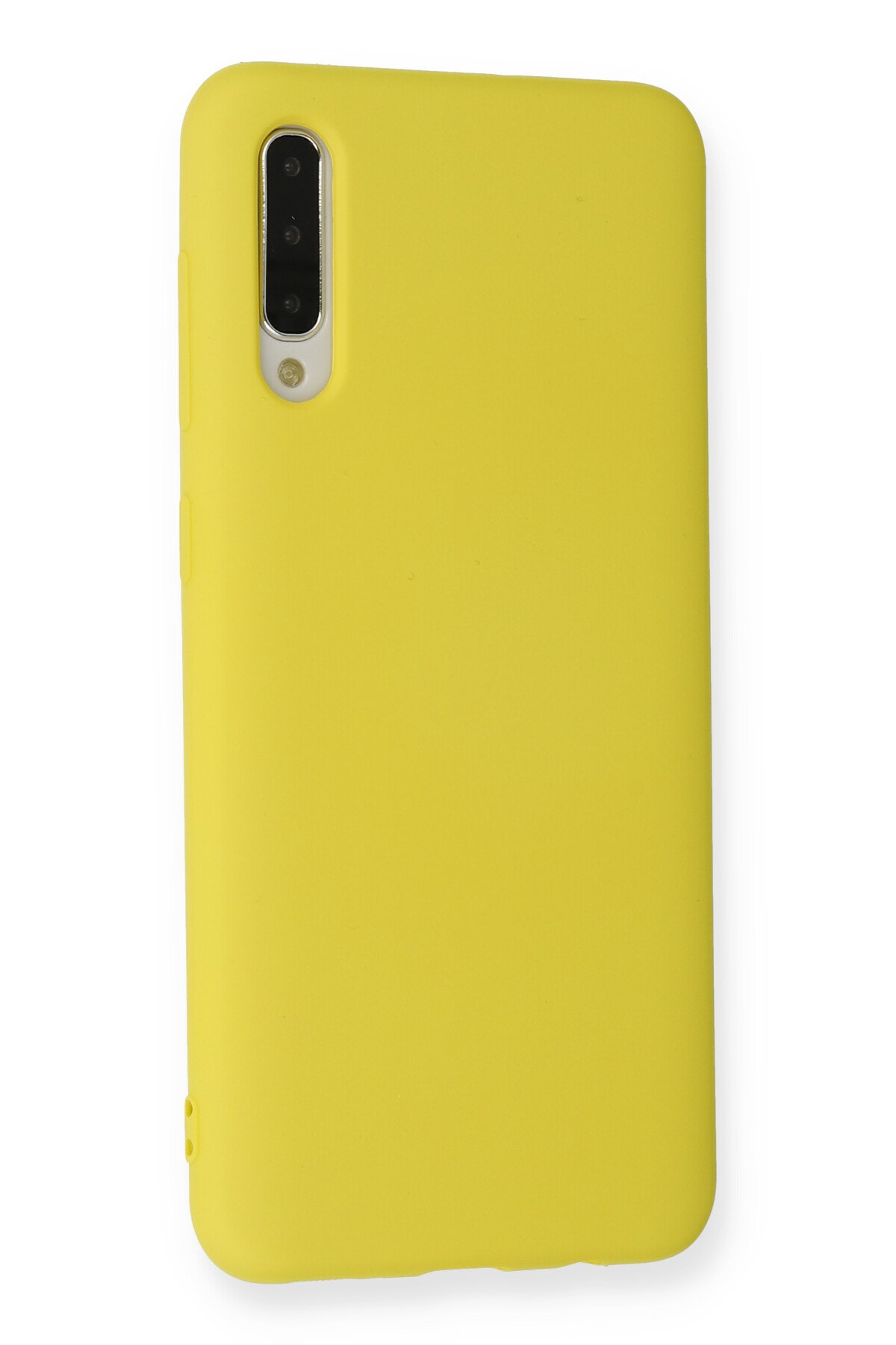 Newface Samsung Galaxy A50S Kılıf Volet Silikon - Siyah