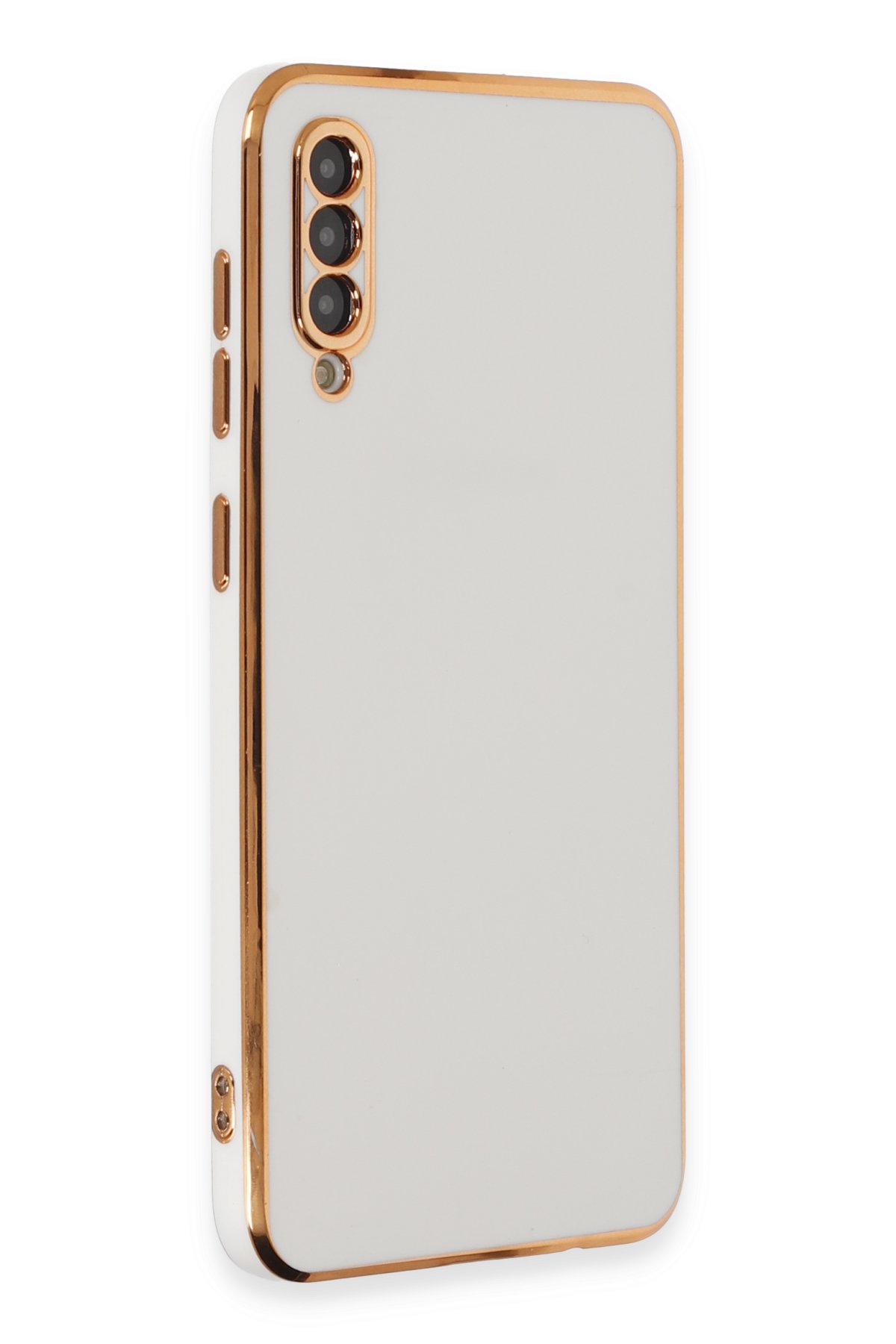 Newface Samsung Galaxy A50S Kılıf Lüx Şeffaf Silikon