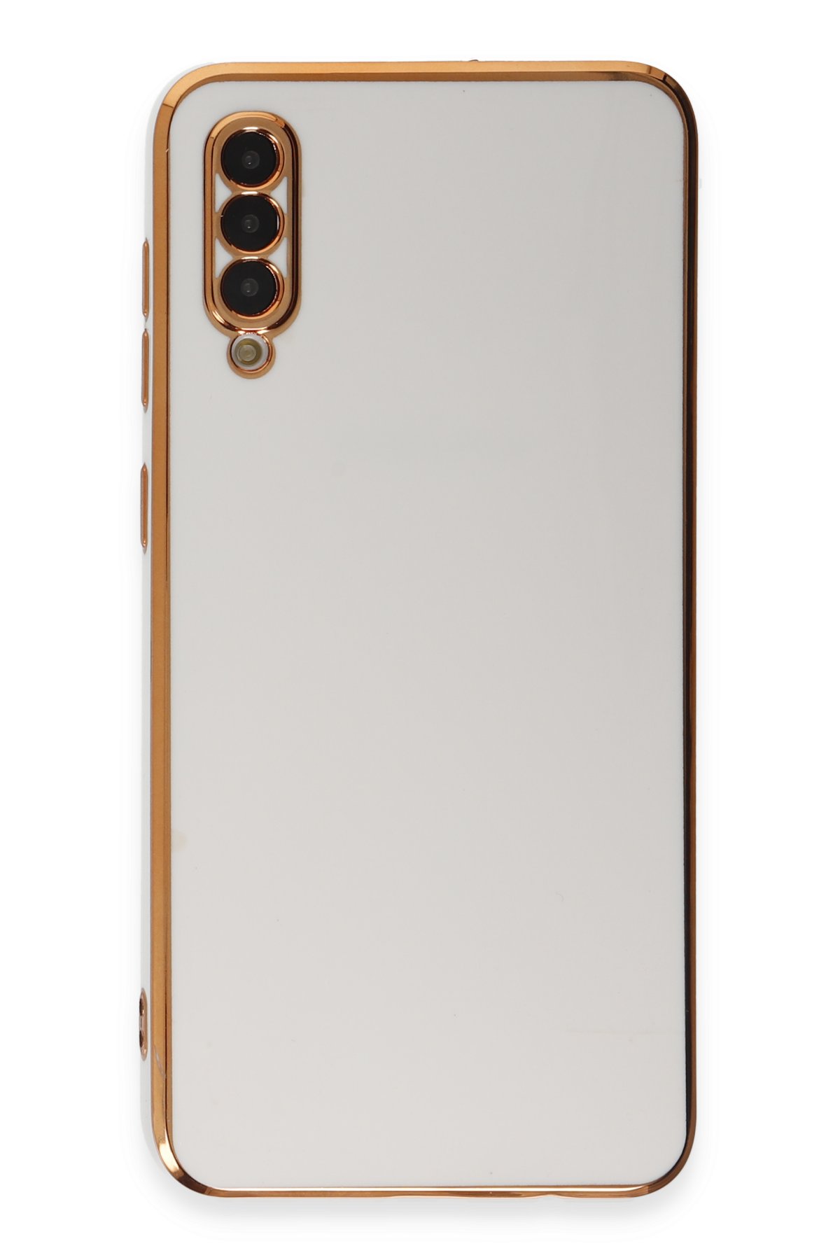Newface Samsung Galaxy A50S Kılıf Lüx Şeffaf Silikon