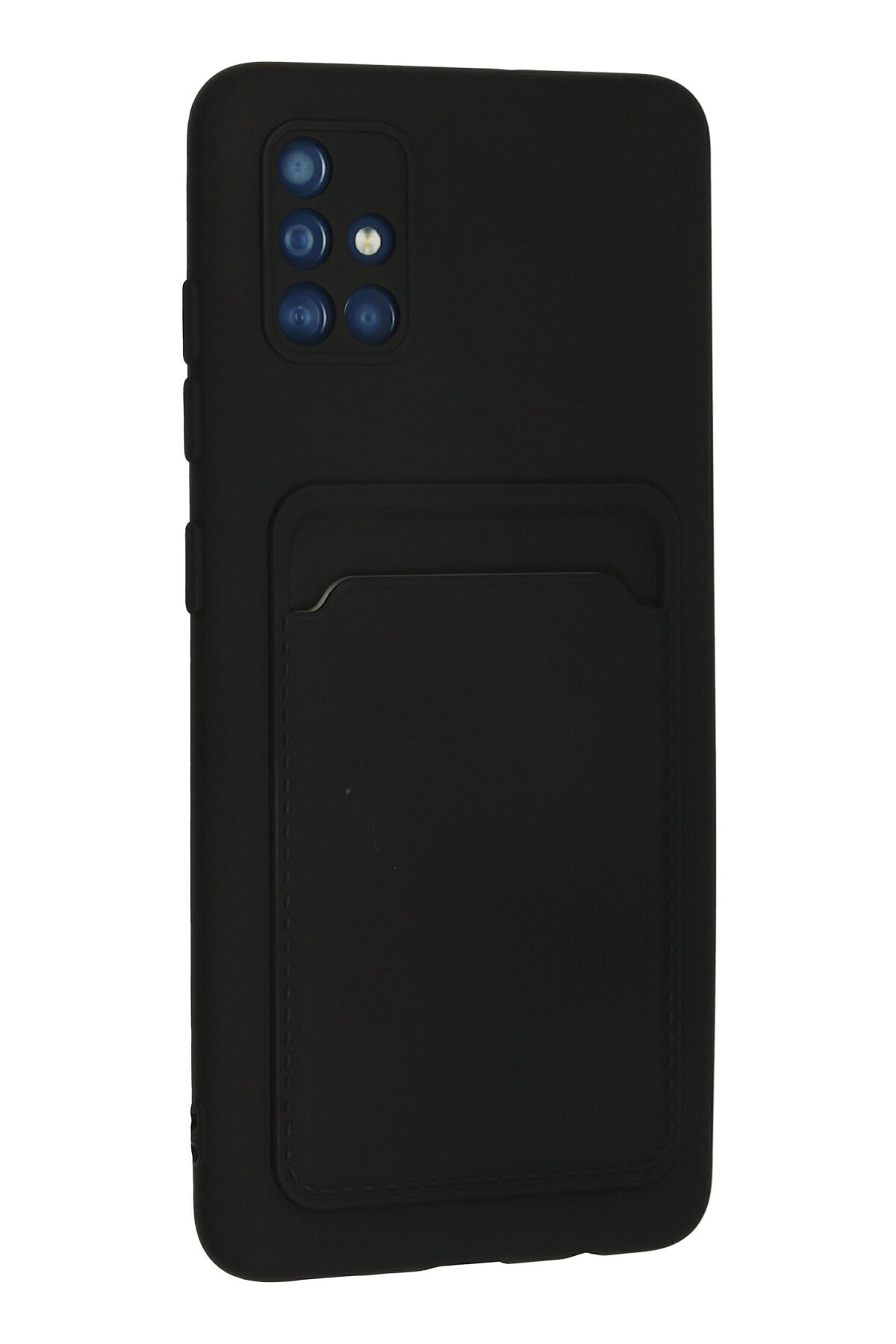 Newface Samsung Galaxy A51 Kılıf Nano içi Kadife  Silikon - Kırmızı
