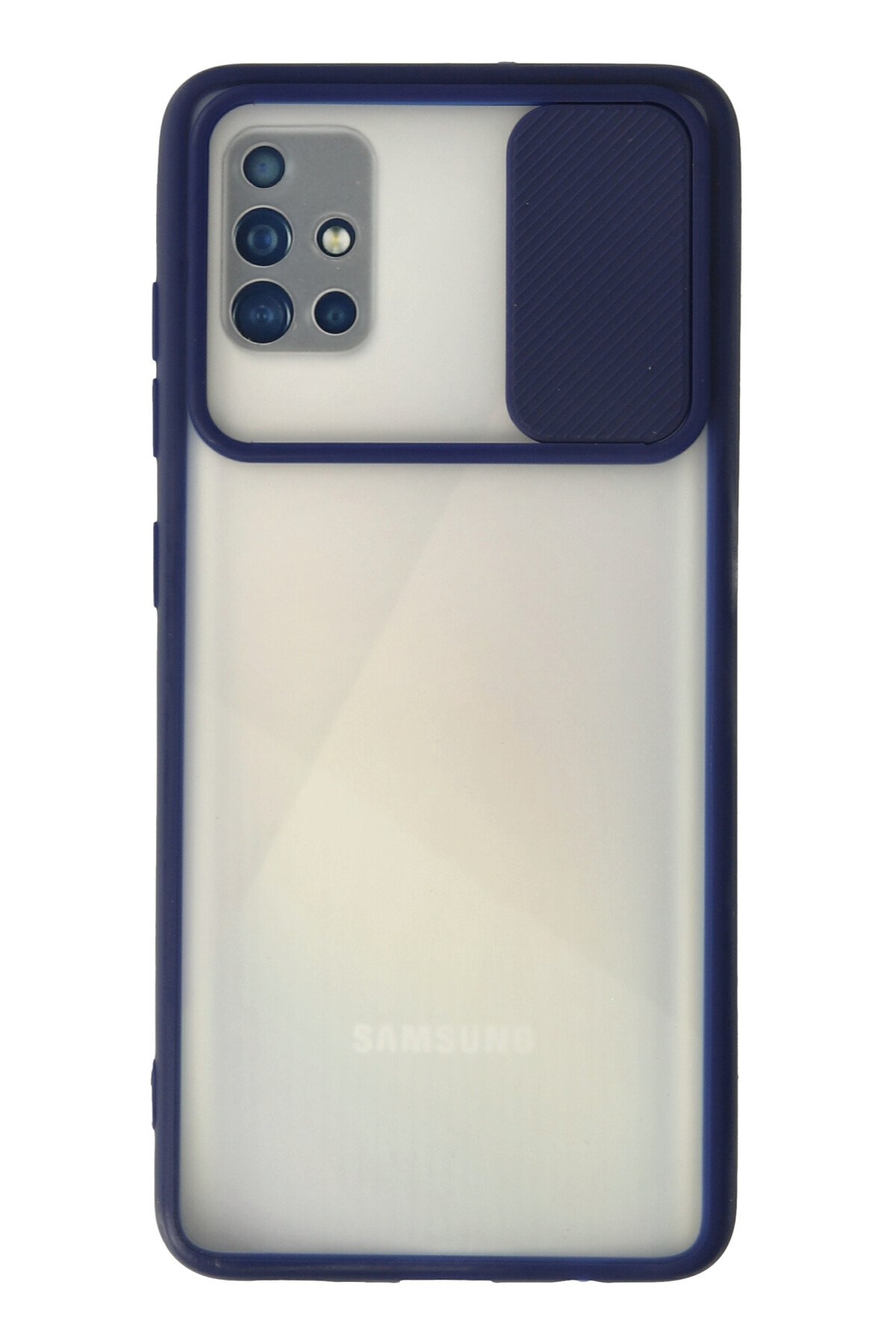 Newface Samsung Galaxy A51 Kılıf Nano içi Kadife  Silikon - Lila