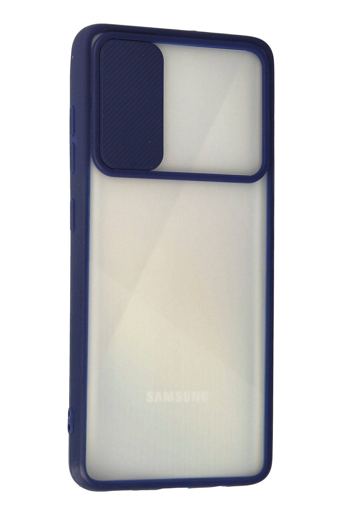 Newface Samsung Galaxy A51 Kılıf Nano içi Kadife  Silikon - Lila