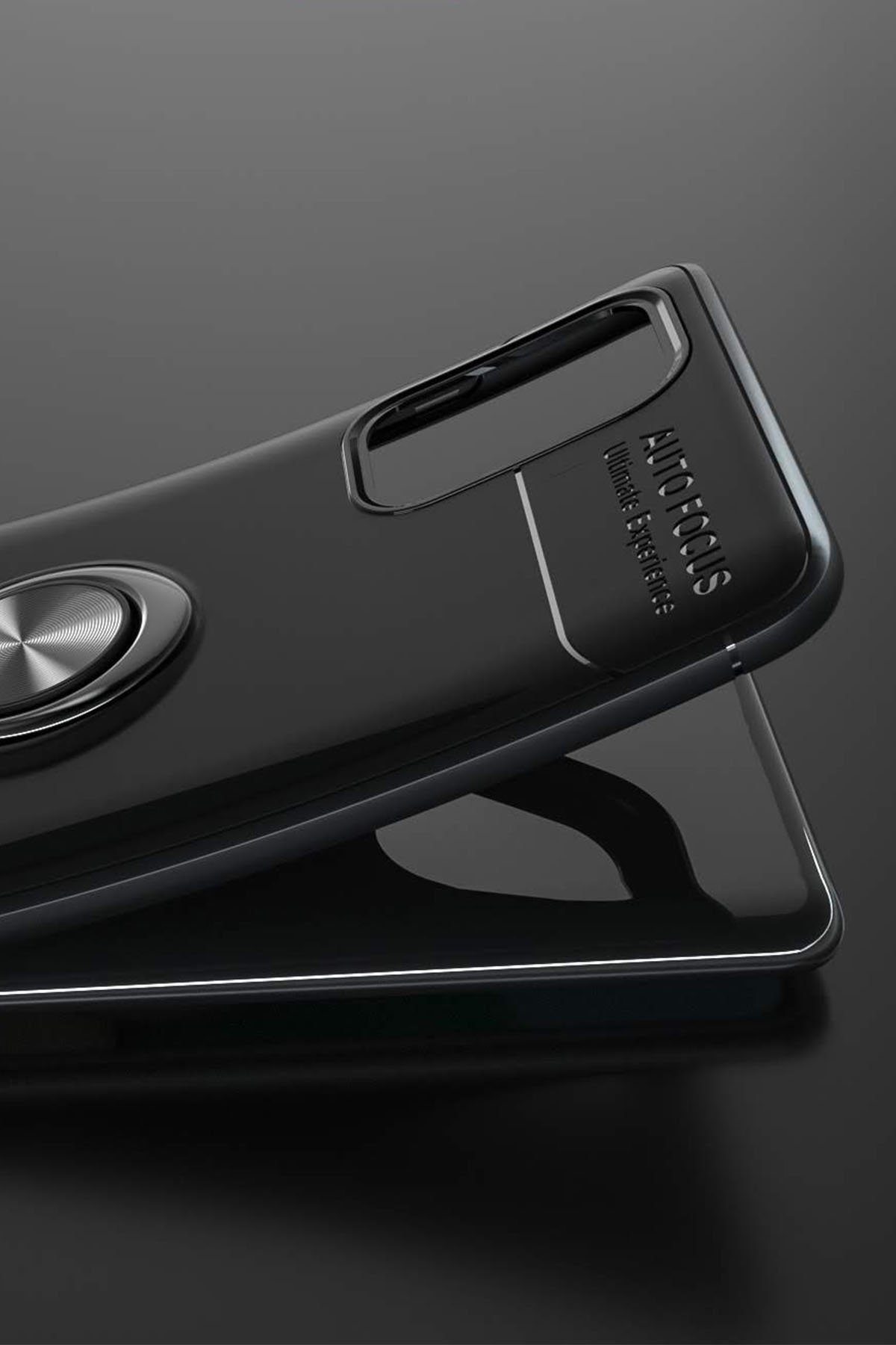 Newface Samsung Galaxy A51 Kılıf Platin Kamera Koruma Silikon - Siyah