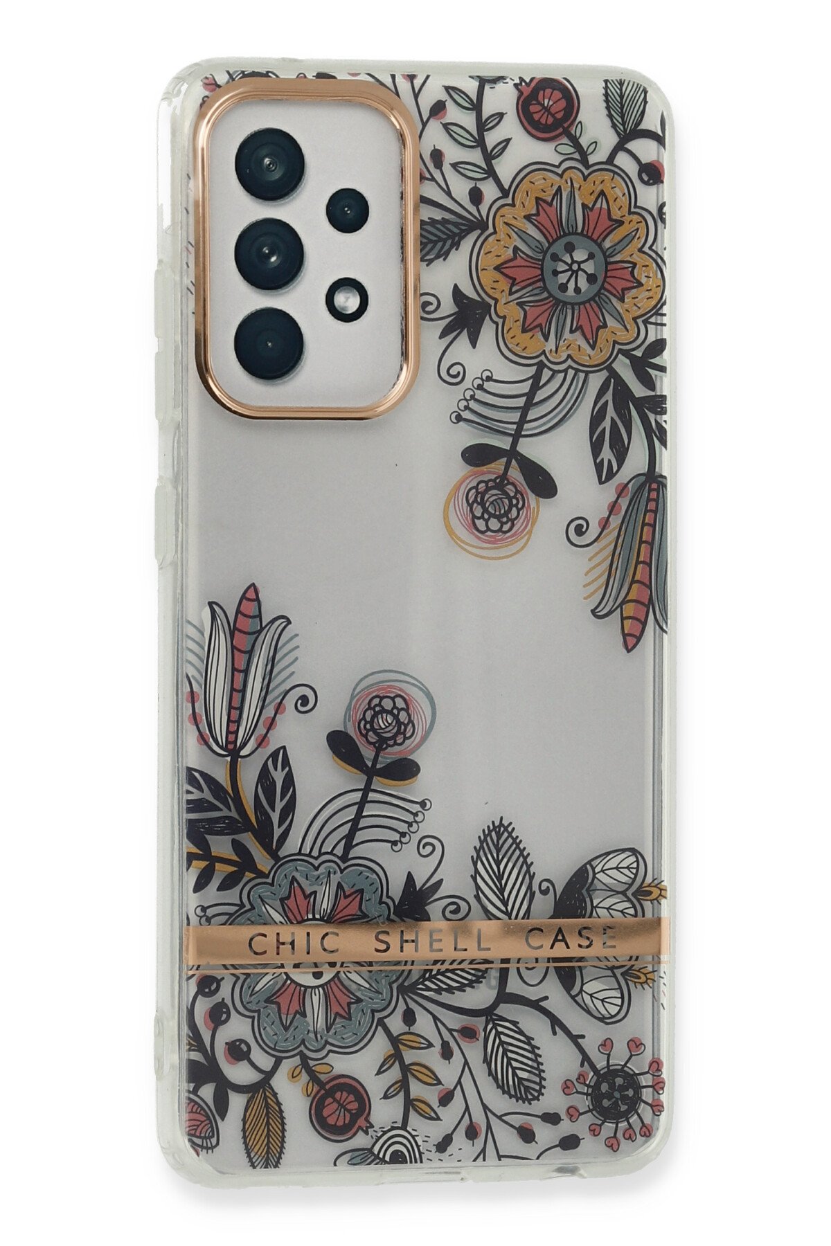 Newface Samsung Galaxy A52 Kılıf Zegna Yüzüklü Silikon Kapak - Siyah