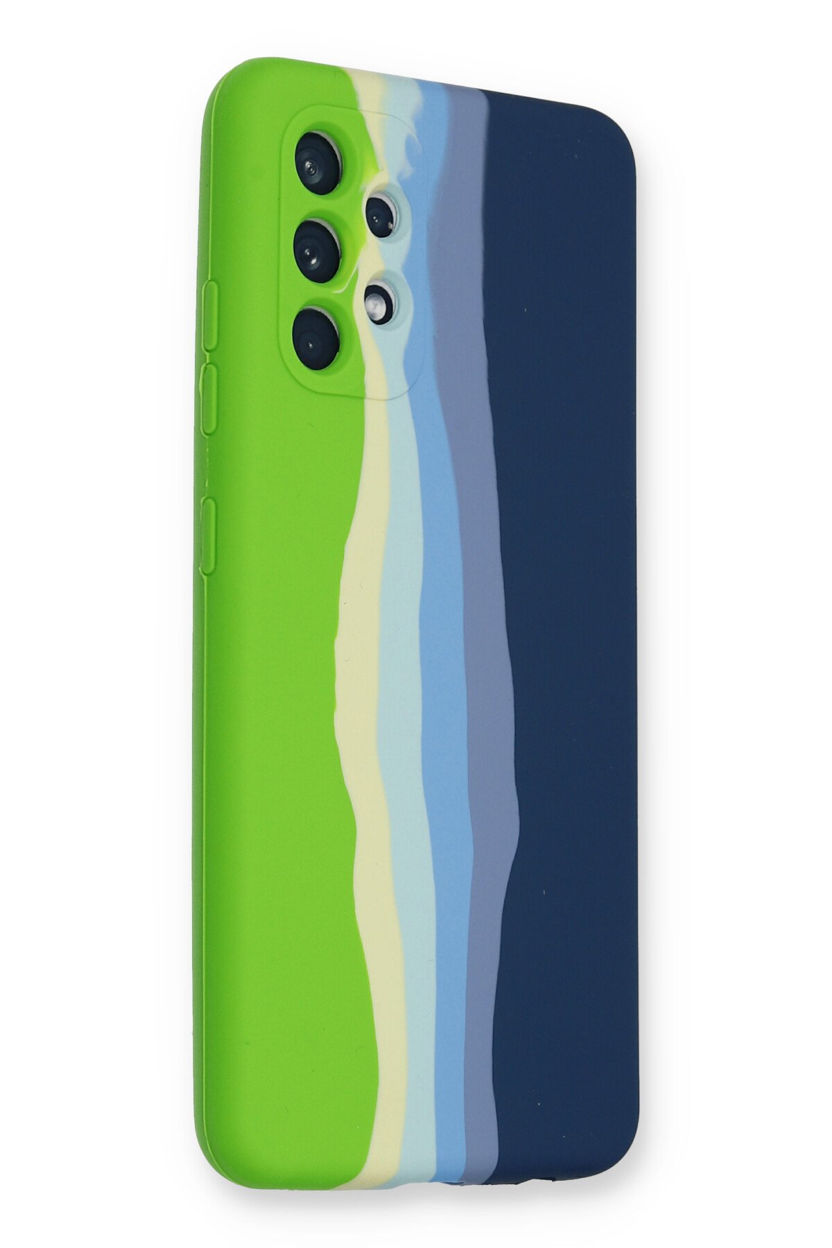 Newface Samsung Galaxy A52 Kılıf Montreal Silikon Kapak - Koyu Yeşil