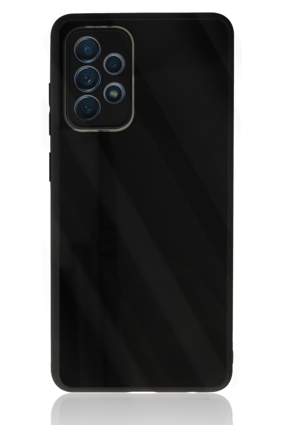 Newface Samsung Galaxy A52 Kılıf Montreal Silikon Kapak - Kırmızı