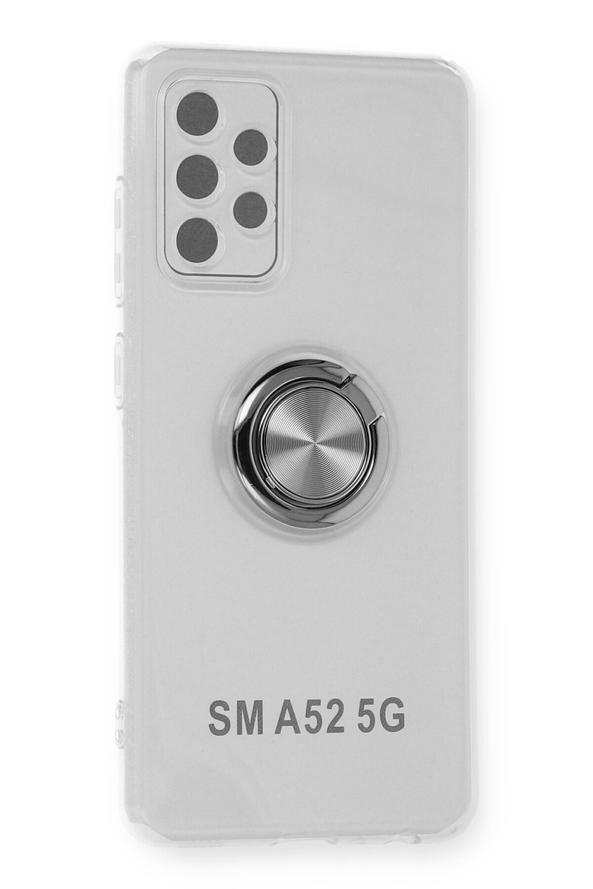 Newface Samsung Galaxy A52S Kılıf Mega Standlı Silikon - Mor