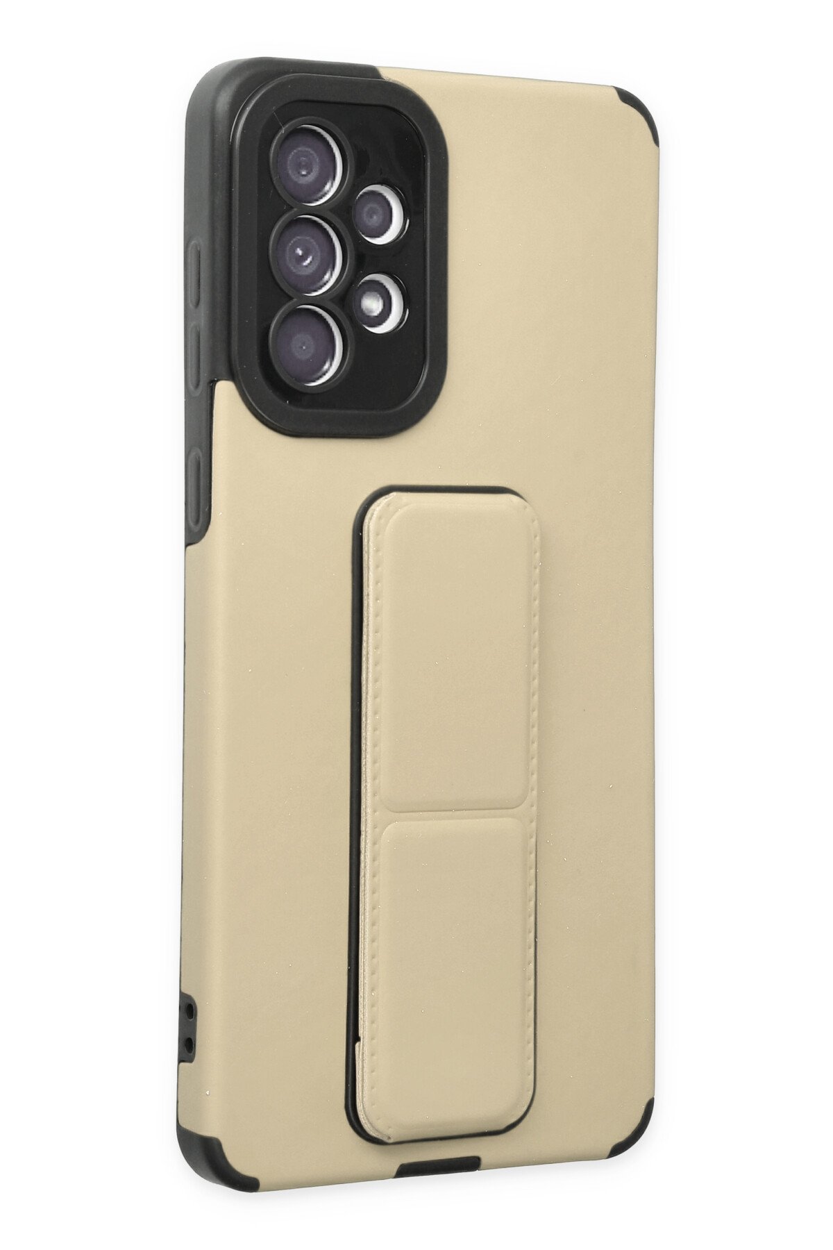 Newface Samsung Galaxy A52 Kılıf Platin Kamera Koruma Silikon - Yeşil