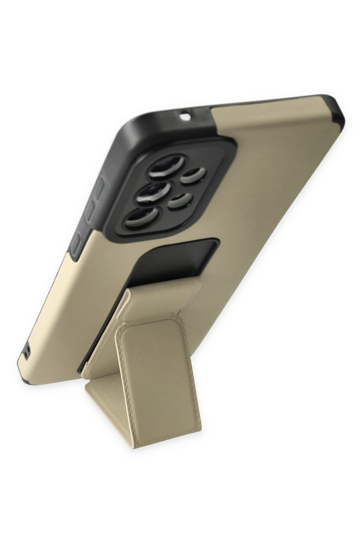 Newface Samsung Galaxy A52 Kılıf Platin Kamera Koruma Silikon - Yeşil