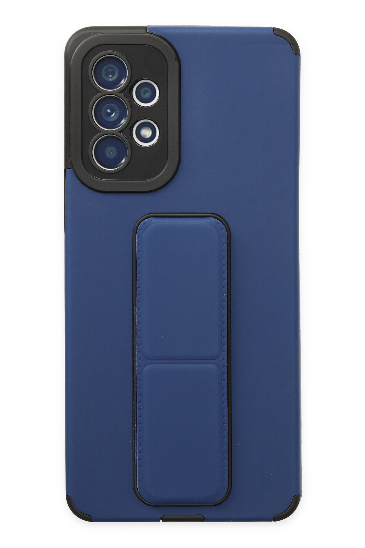 Newface Samsung Galaxy A52 Kılıf Platin Silikon - Mavi