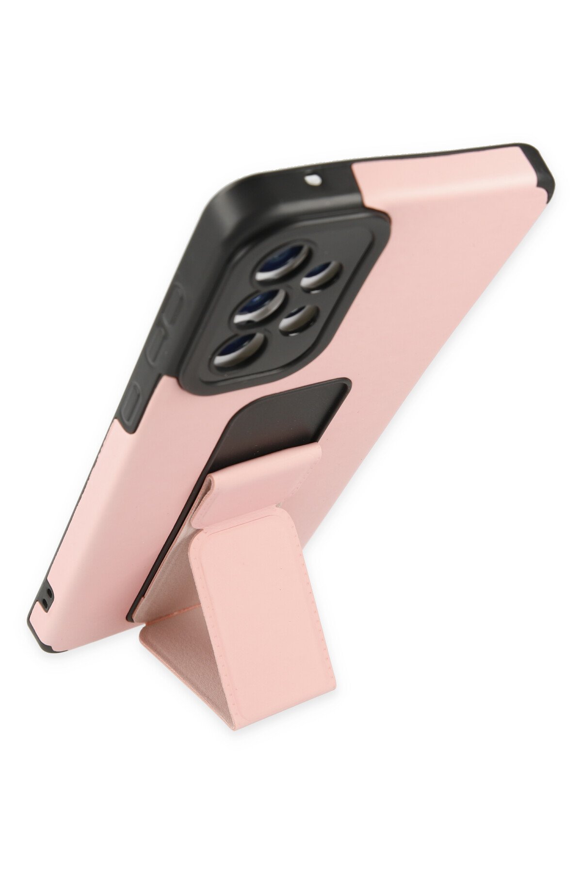 Newface Samsung Galaxy A52 Kılıf Sofya Yüzüklü Silikon Kapak - Lacivert