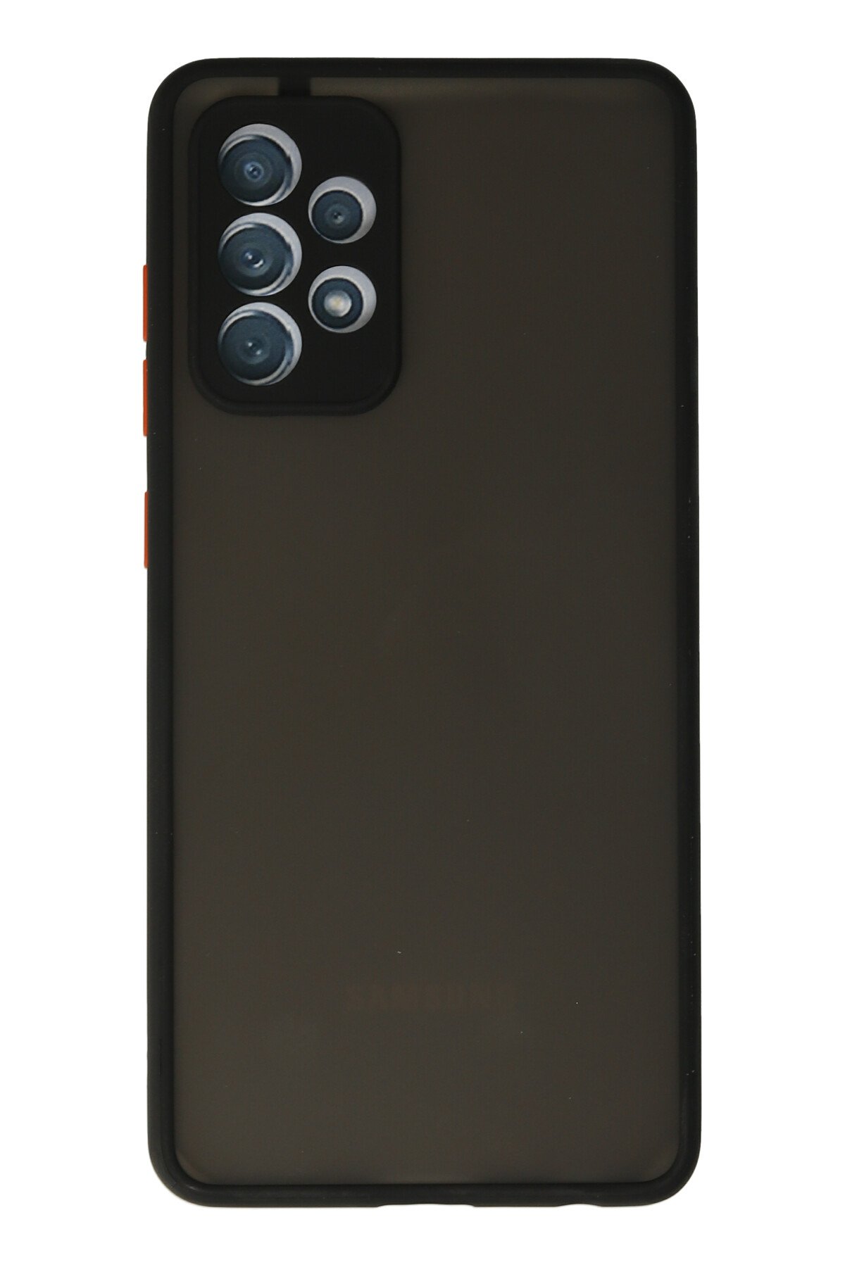 Newface Samsung Galaxy A52S Kılıf Palm Buzlu Kamera Sürgülü Silikon - Pembe