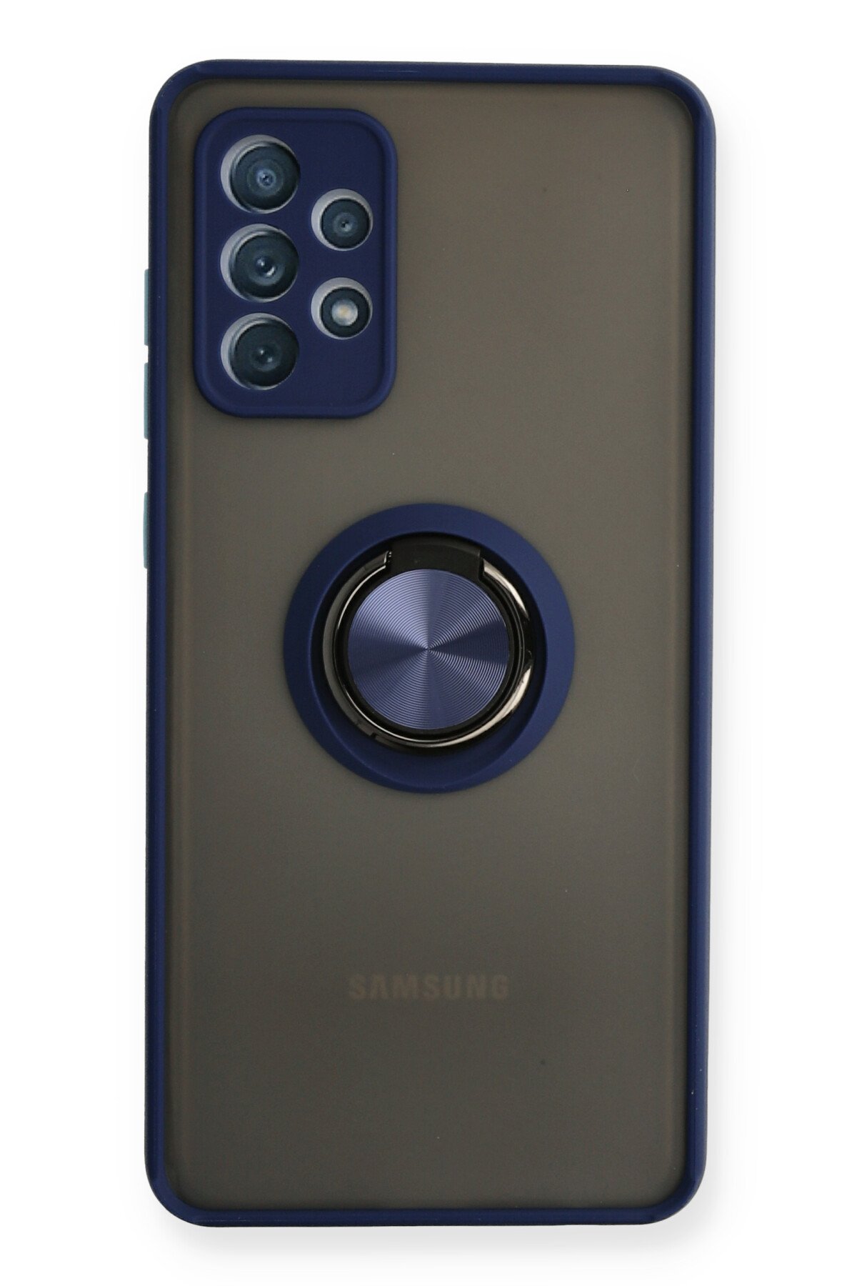 Newface Samsung Galaxy A52S Kılıf Montreal Silikon Kapak - Koyu Yeşil