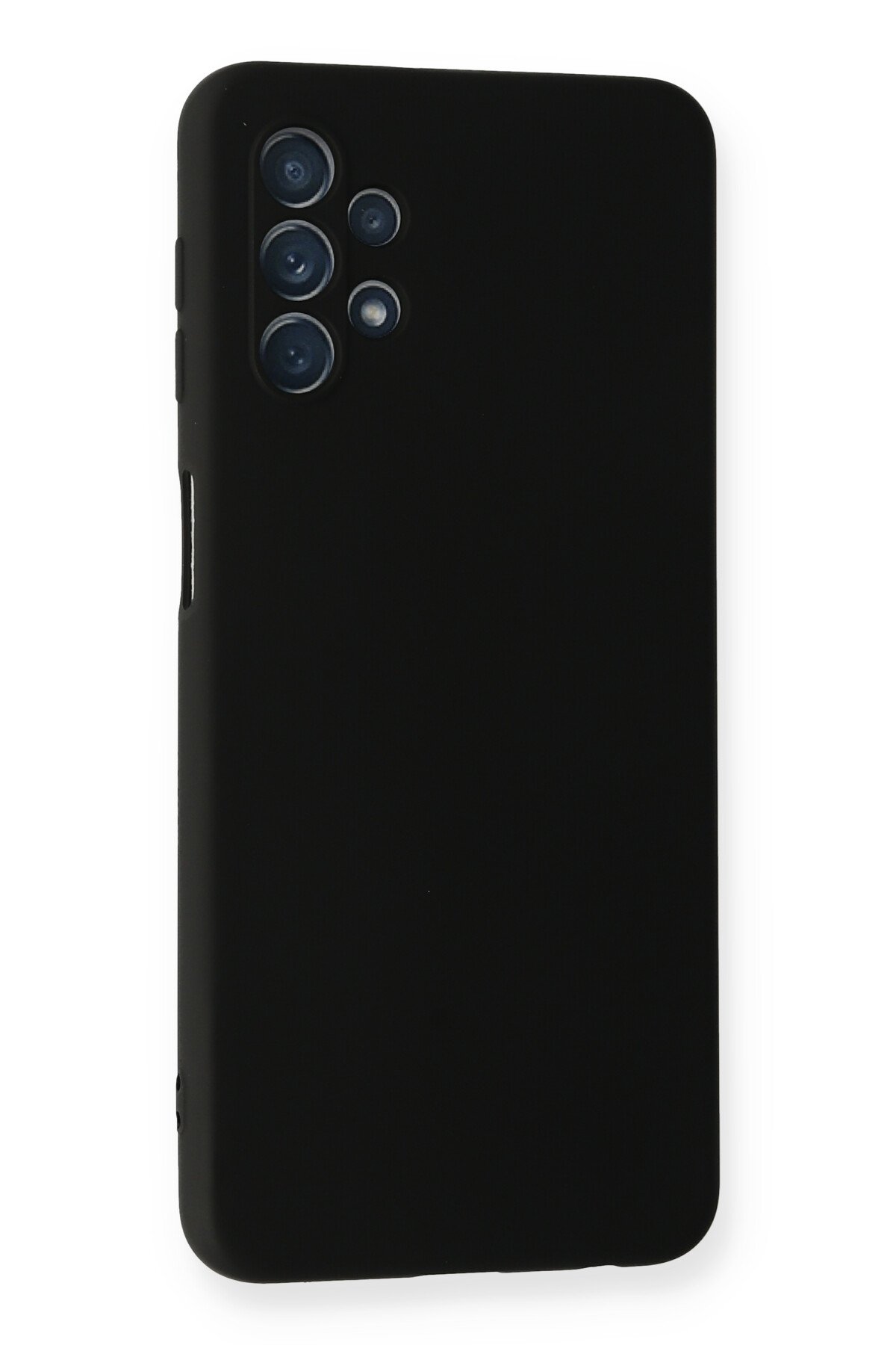 Newface Samsung Galaxy A52S Kılıf Pars Lens Yüzüklü Silikon - Gümüş