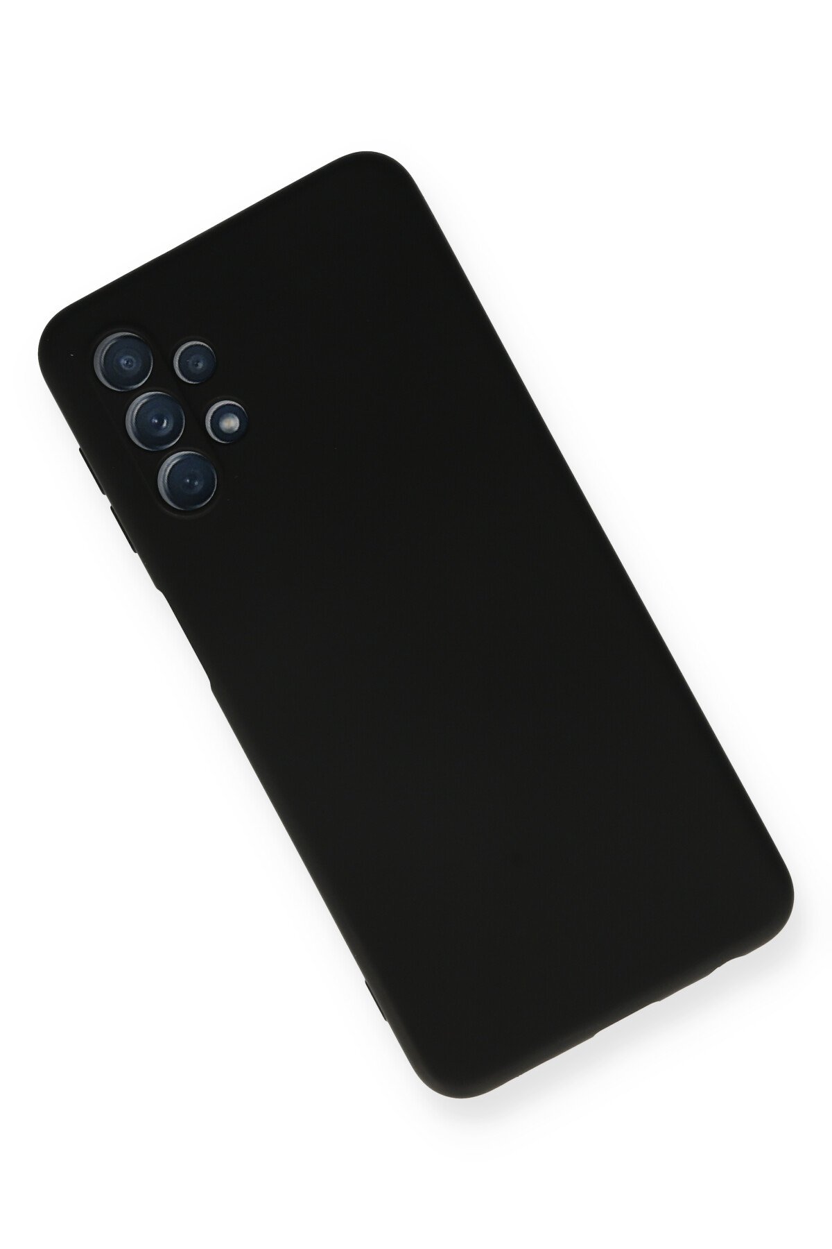 Newface Samsung Galaxy A32 5G Kılıf Nano içi Kadife  Silikon - Lila