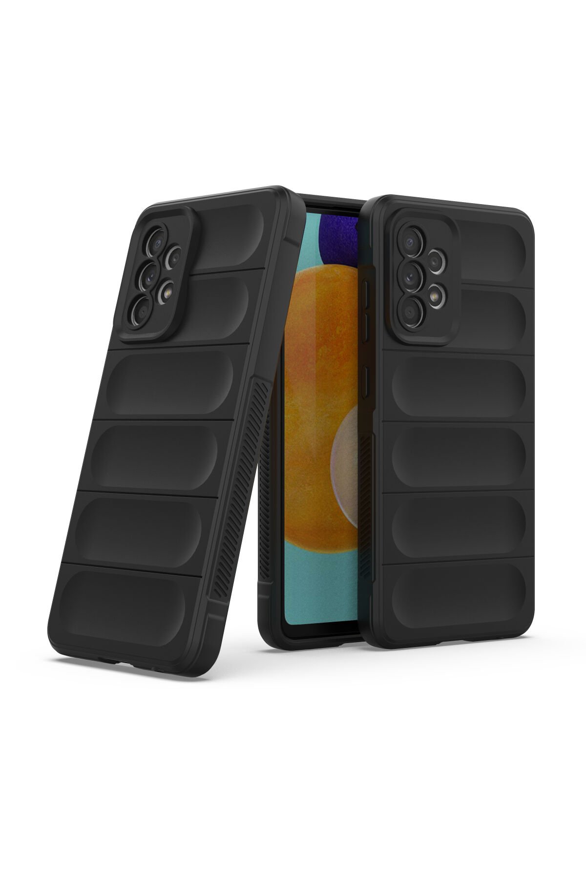 Newface Samsung Galaxy A52S Kılıf Auto Focus Kapak - Lacivert