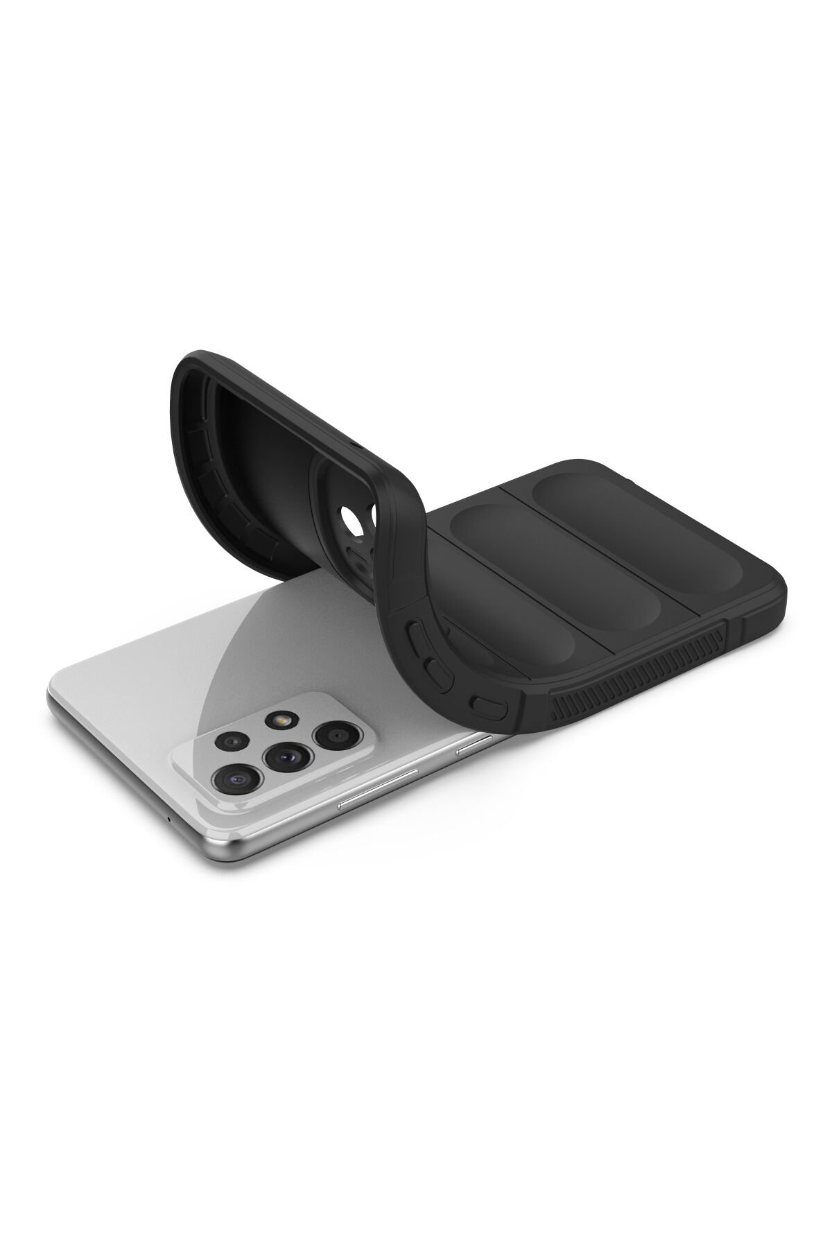 Newface Samsung Galaxy A52S Kılıf Auto Focus Kapak - Lacivert