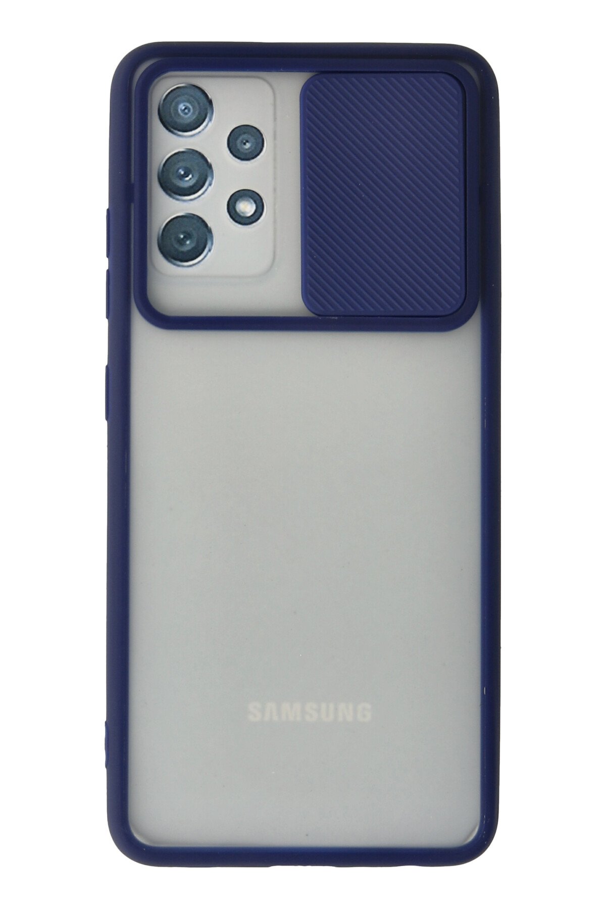 Newface Samsung Galaxy A52 Kılıf Auto Focus Kapak - Lacivert