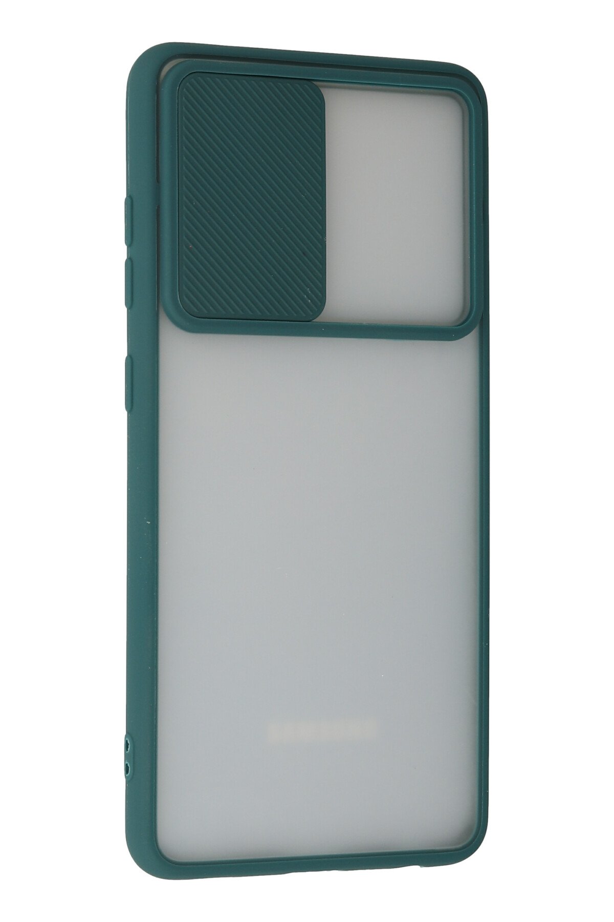 Newface Samsung Galaxy A52S Kılıf Focus Derili Silikon - Kırmızı
