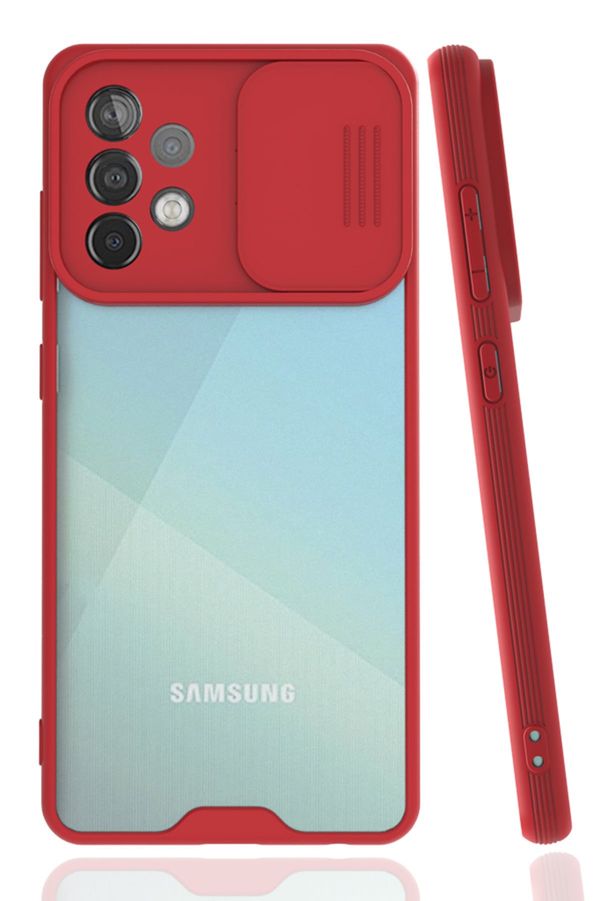 Newface Samsung Galaxy A52 Kılıf Montreal Silikon Kapak - Gri
