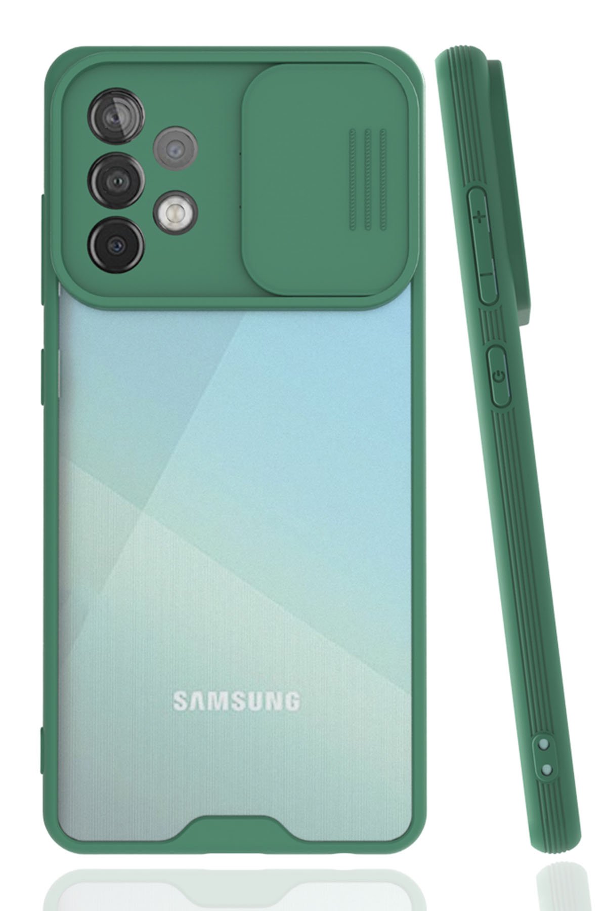Newface Samsung Galaxy A52S Kılıf Platin Silikon - Sarı
