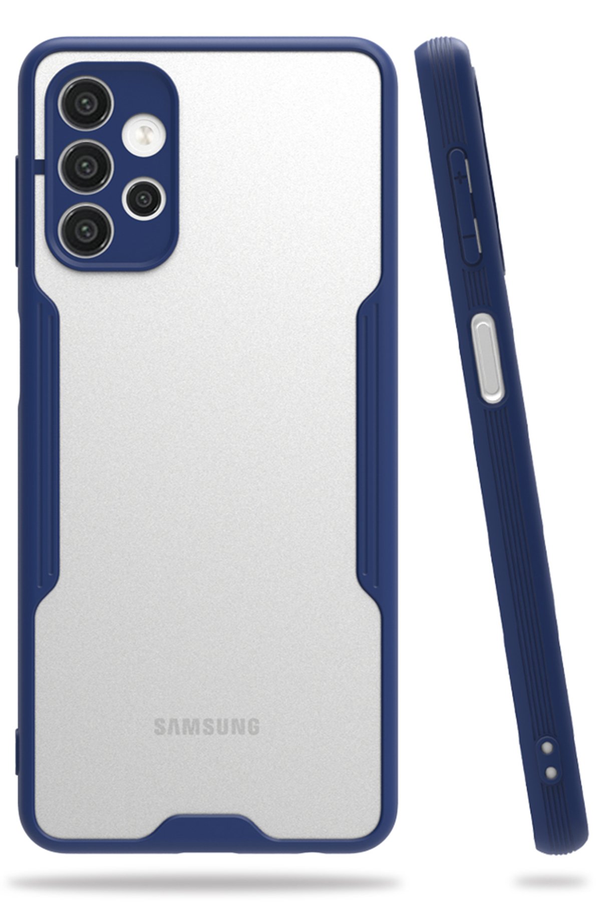 Newface Samsung Galaxy A52 Kılıf Nano içi Kadife Silikon - Gri