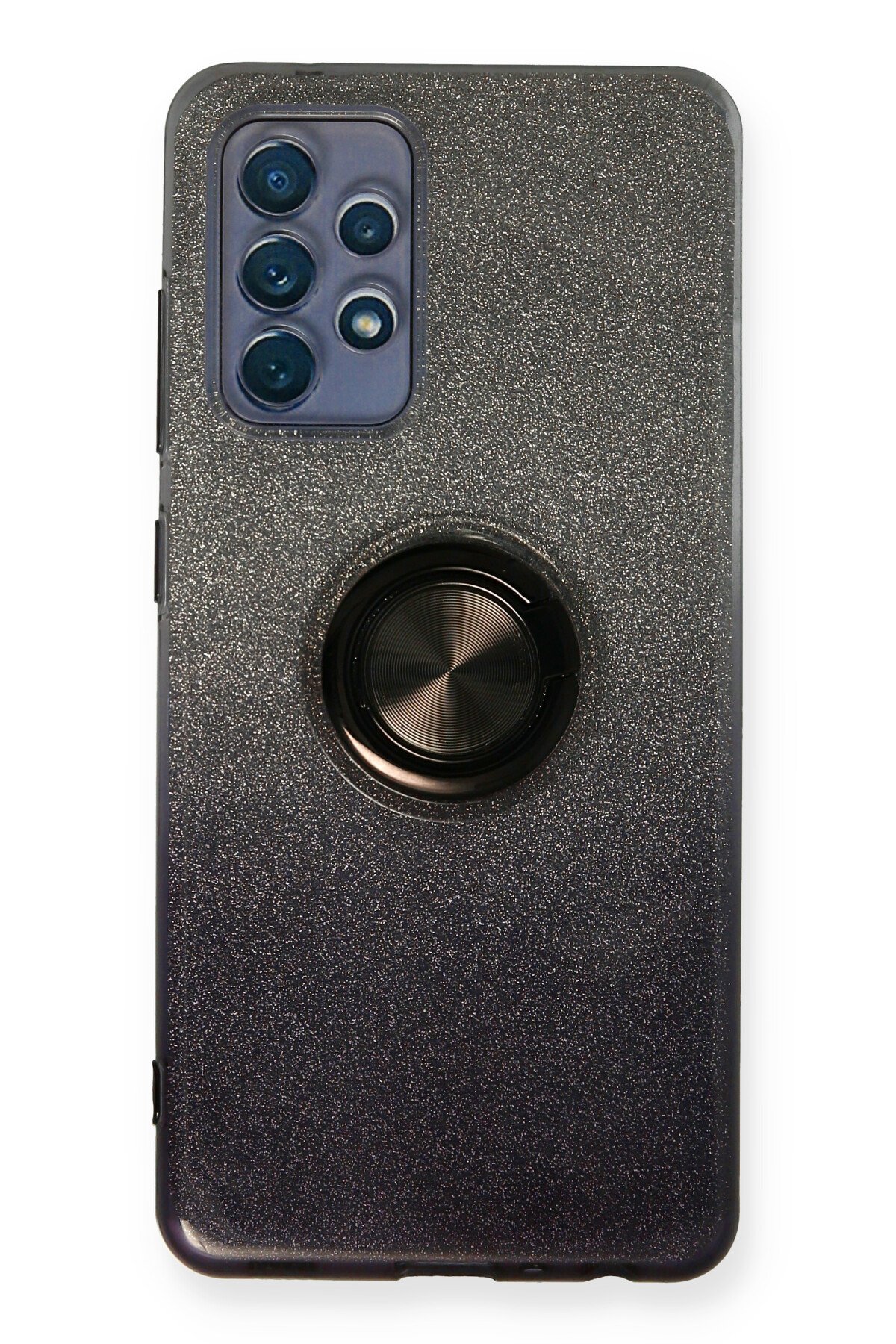 Newface Samsung Galaxy A52S Kılıf Kelvin Kartvizitli Silikon - Kırmızı