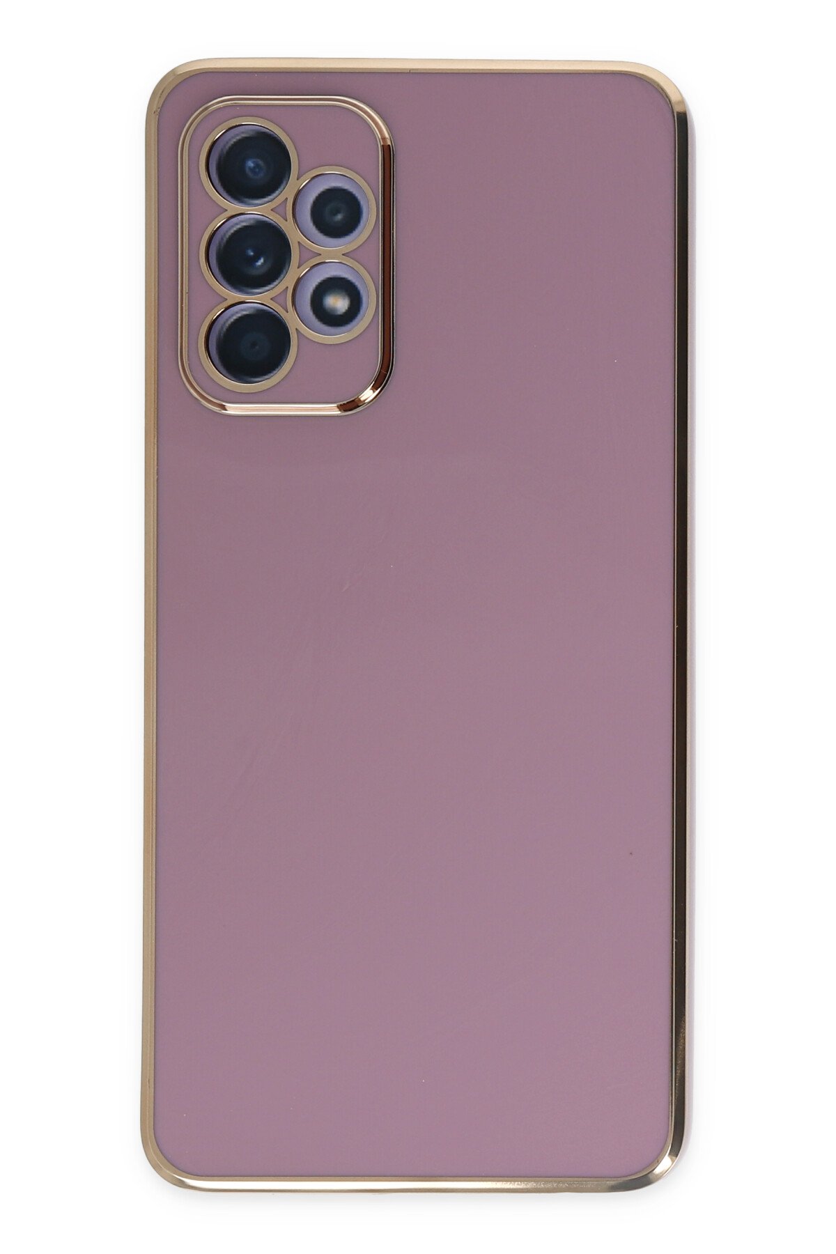 Newface Samsung Galaxy A52 Kılıf Nano içi Kadife Silikon - Kırmızı