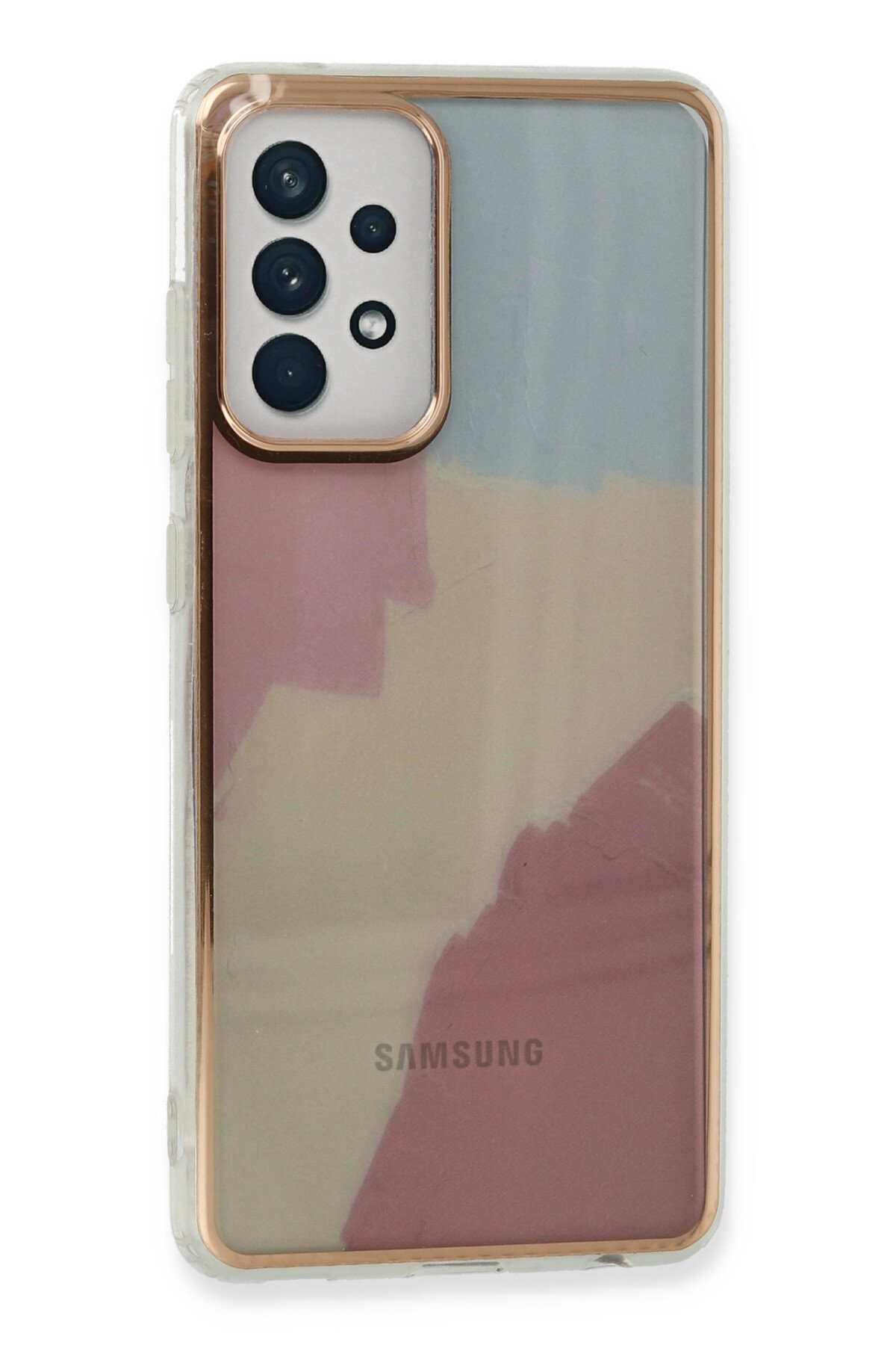 Newface Samsung Galaxy A52S Kılıf Zuma Kartvizitli Yüzüklü Silikon - Lacivert