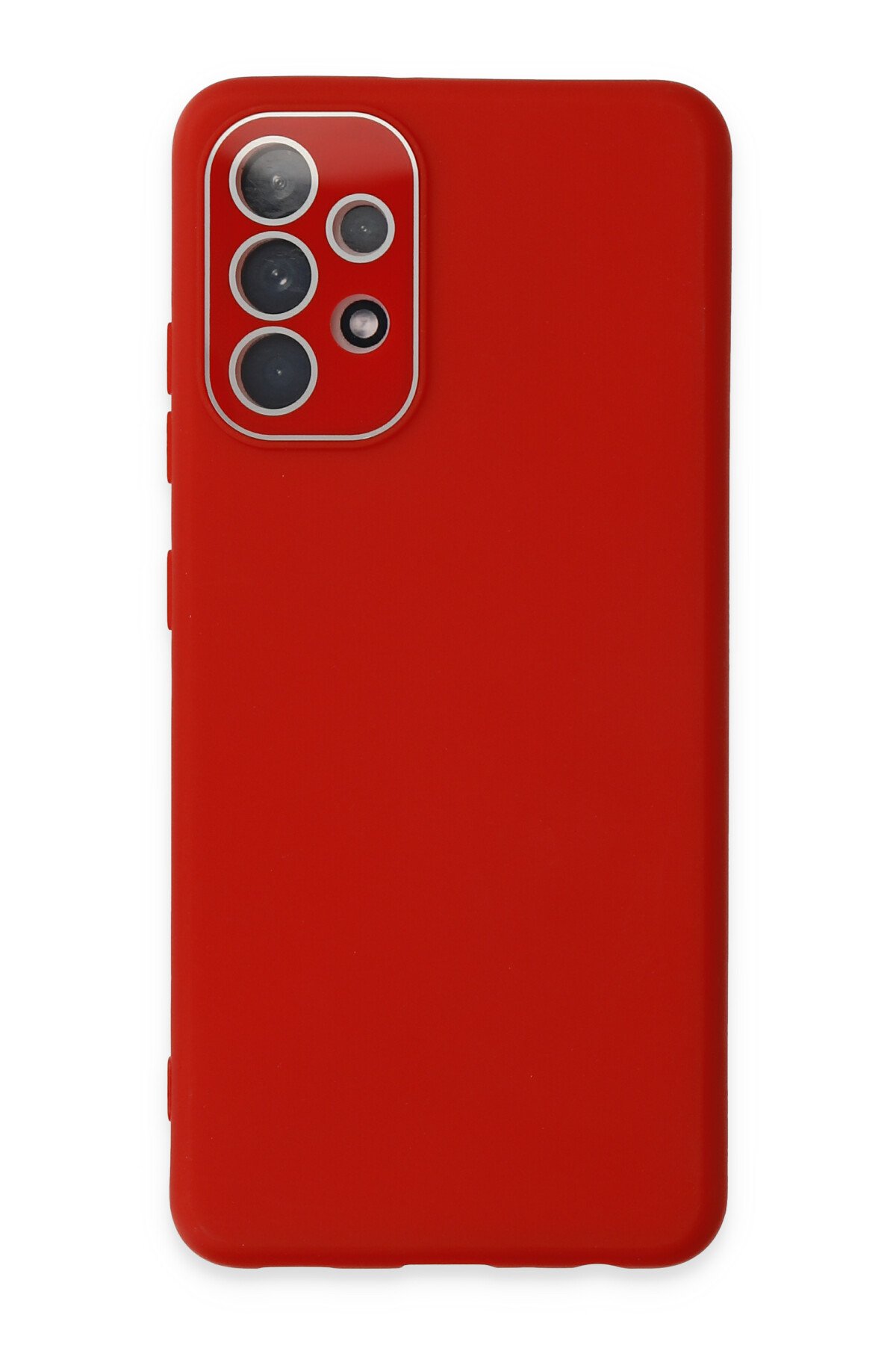 Newface Samsung Galaxy A52S Kılıf Platin Silikon - Lila