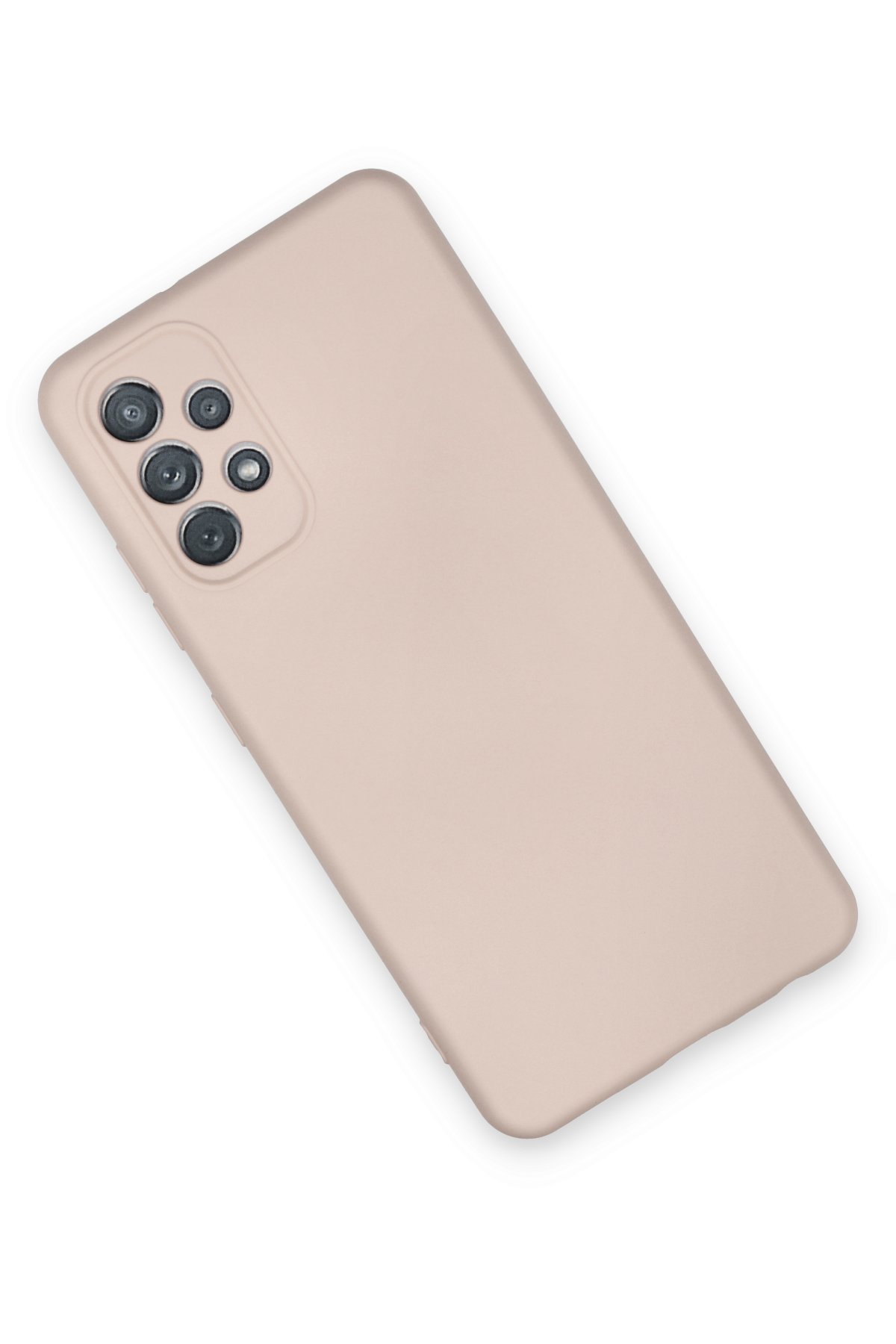 Newface Samsung Galaxy A52S Kılıf Palm Buzlu Kamera Sürgülü Silikon - Yeşil